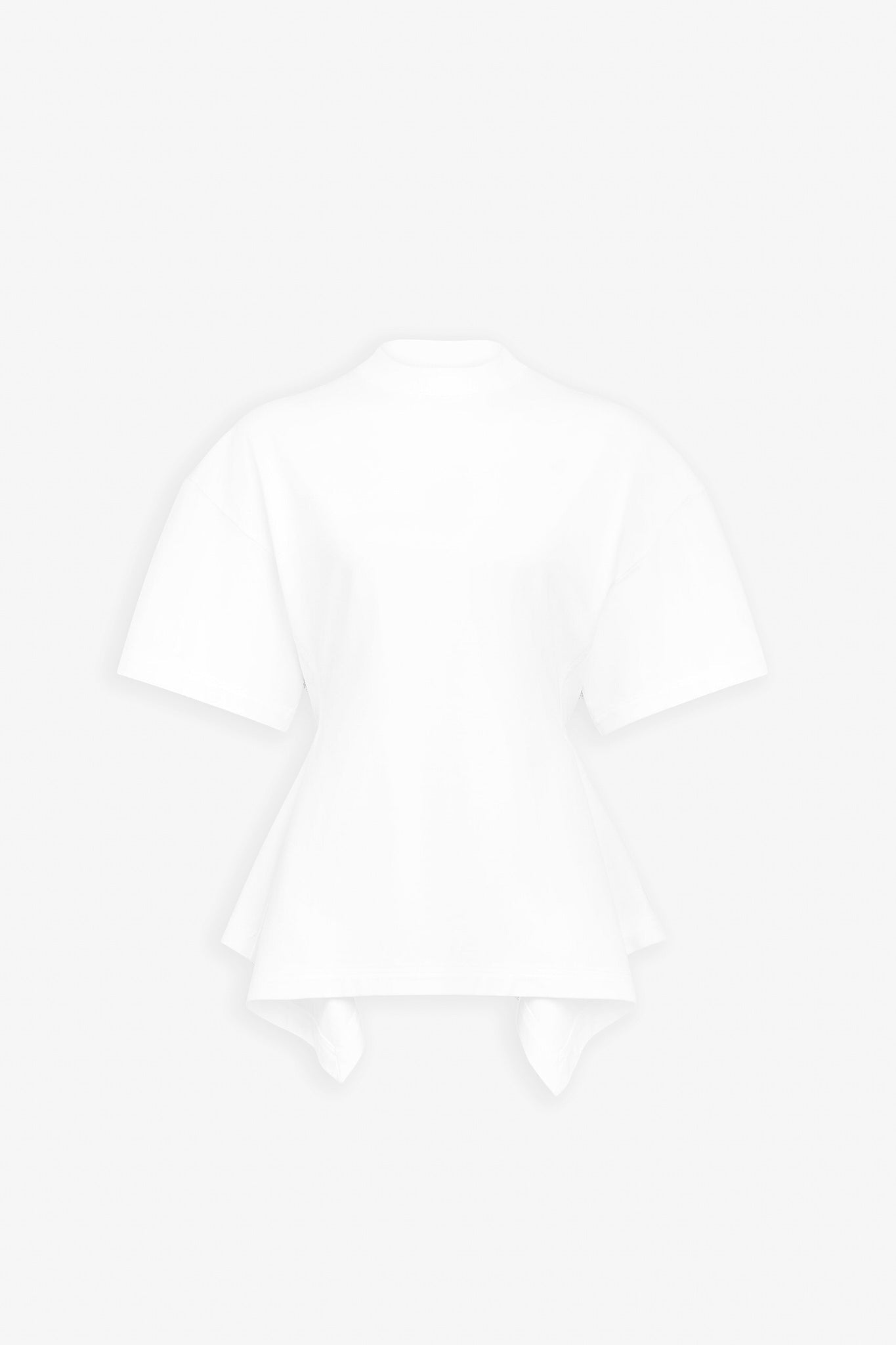 Panelled white top