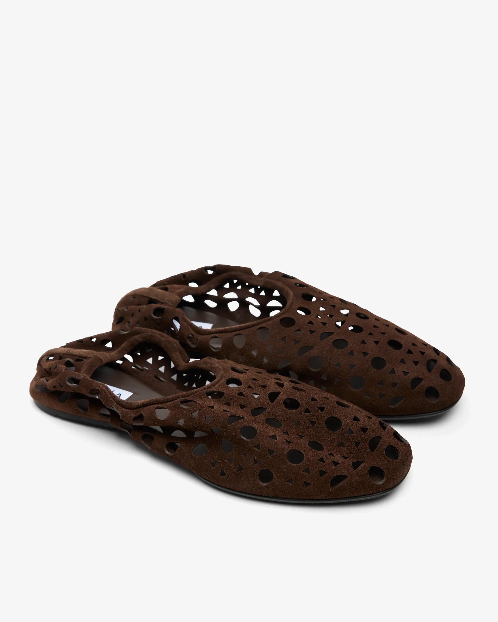 Neo vienne chocolate brown flats