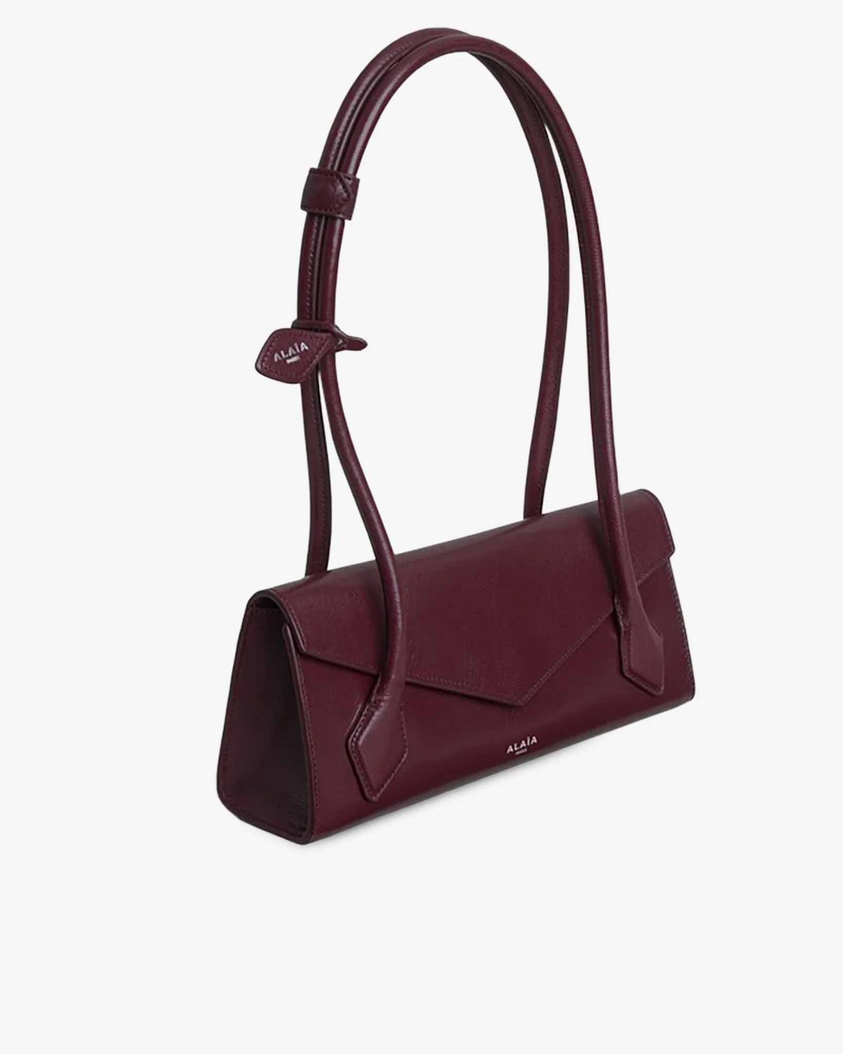 Le teckel flap small leather bag