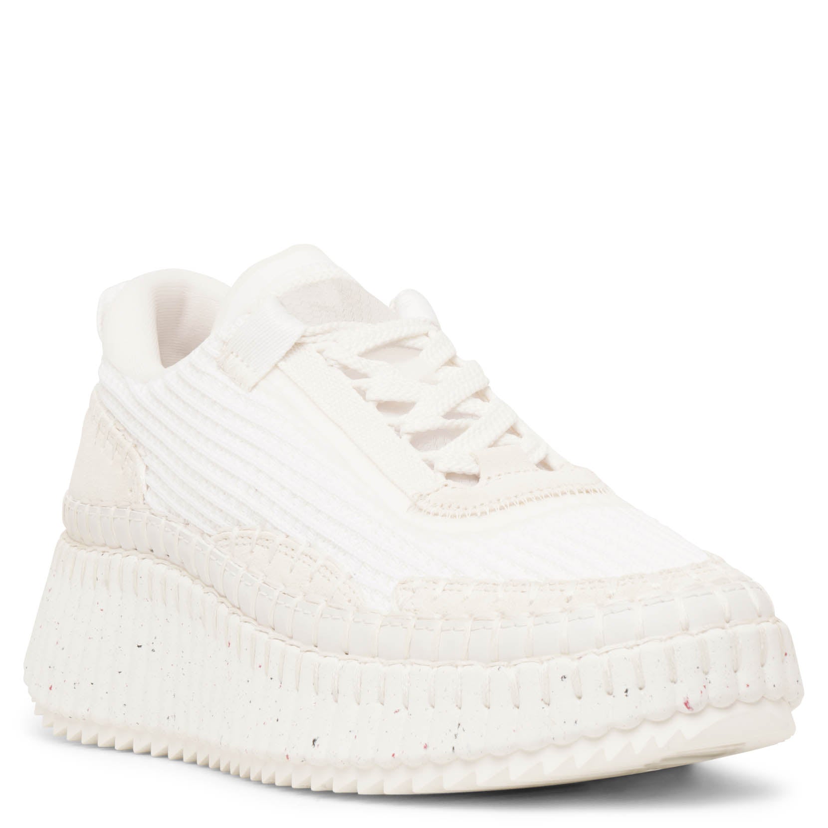 Nama white mesh sneakers