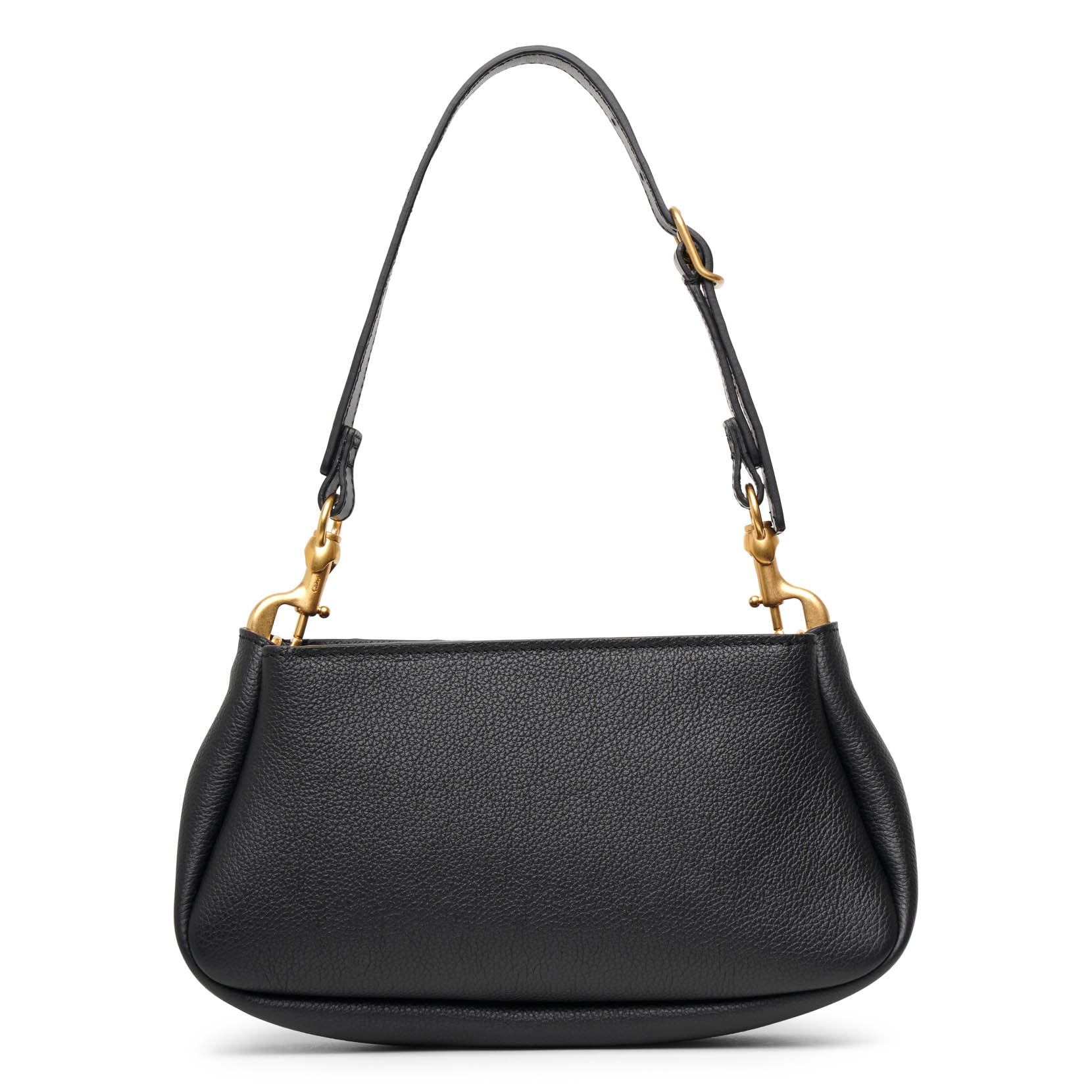 Marcie small black shoulder bag