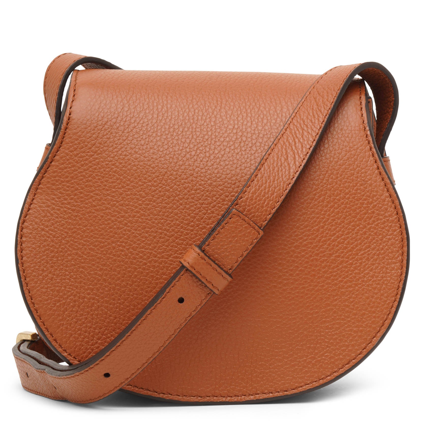 Marcie mini tan crossbody bag