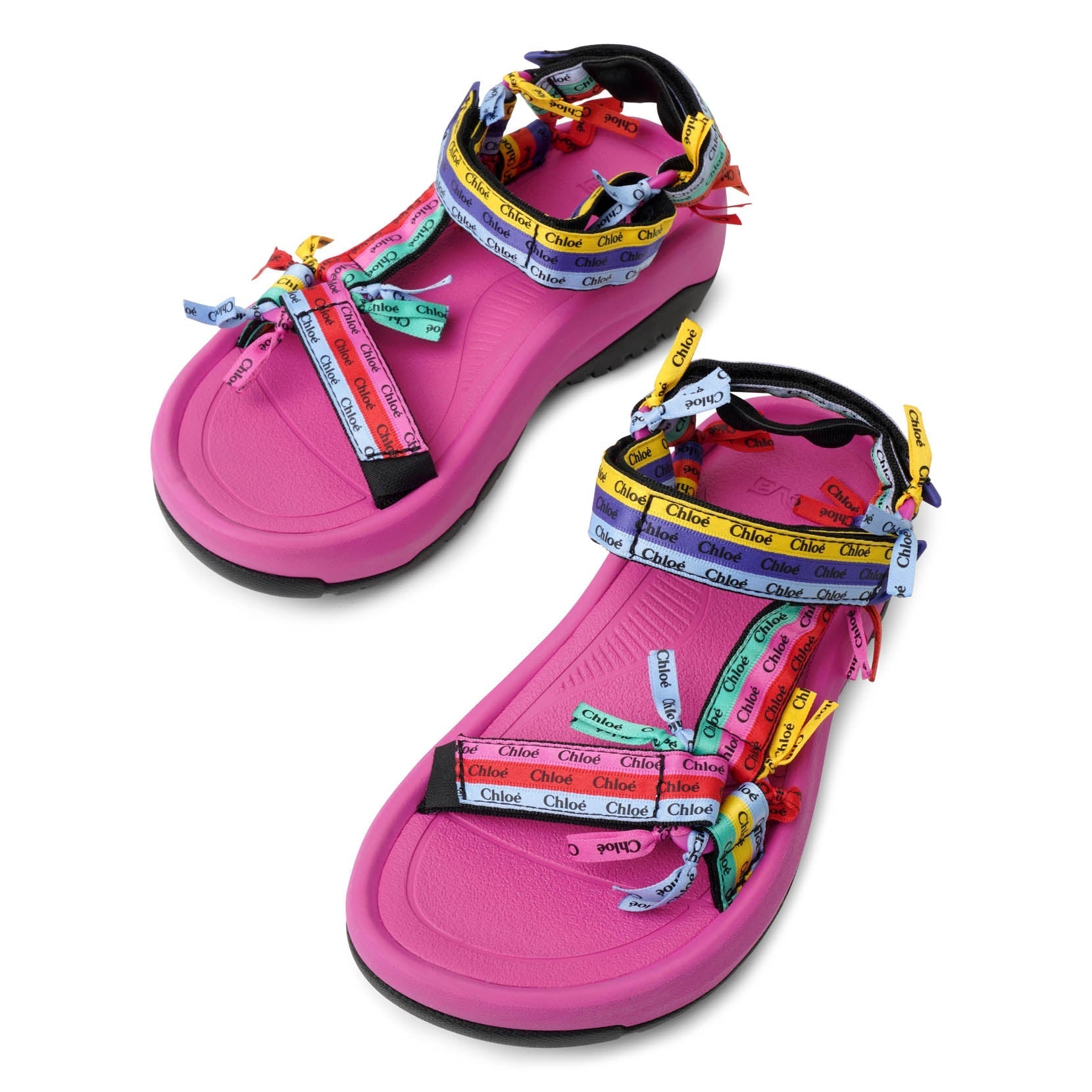 Teva pink sandals