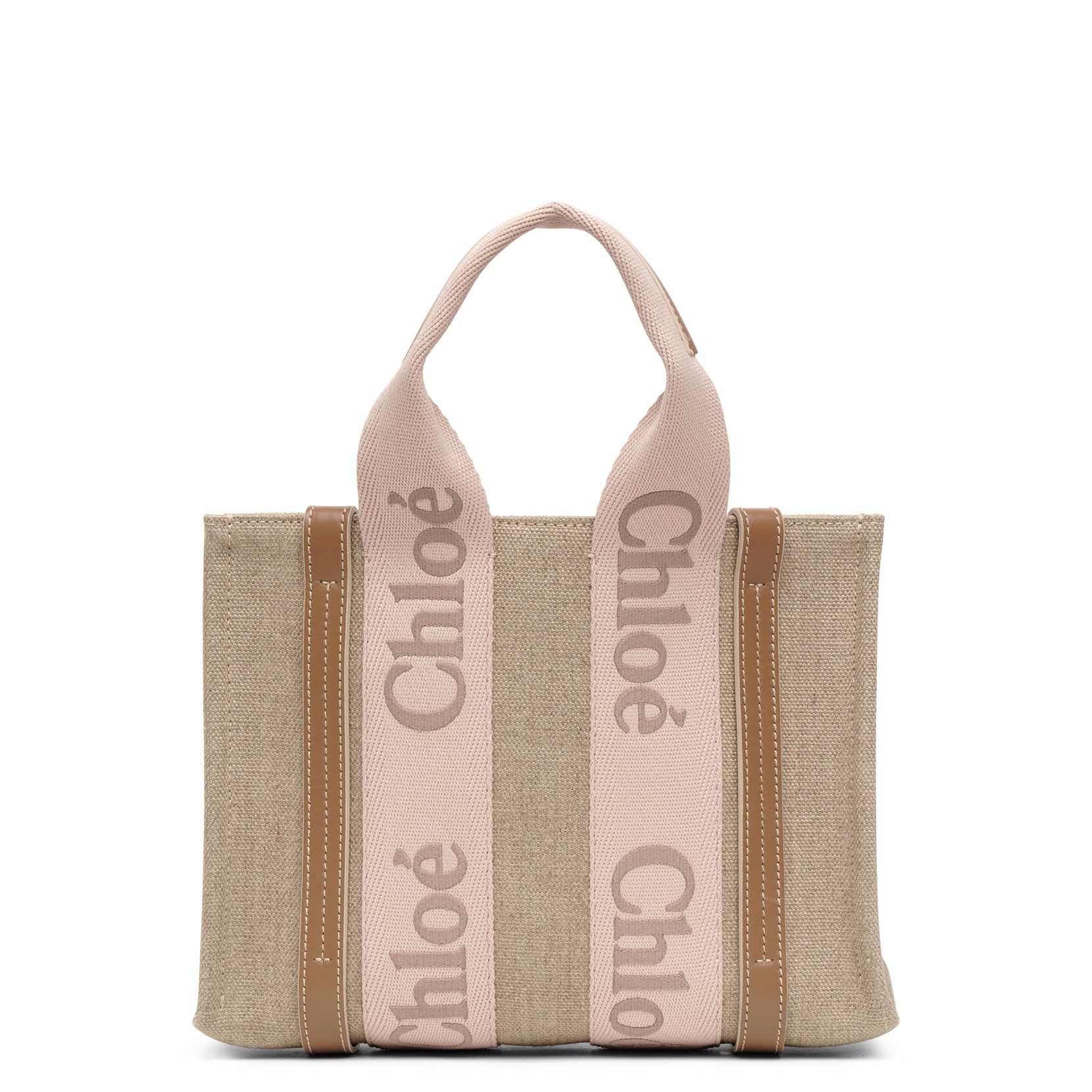 Woody small blush canvas bag