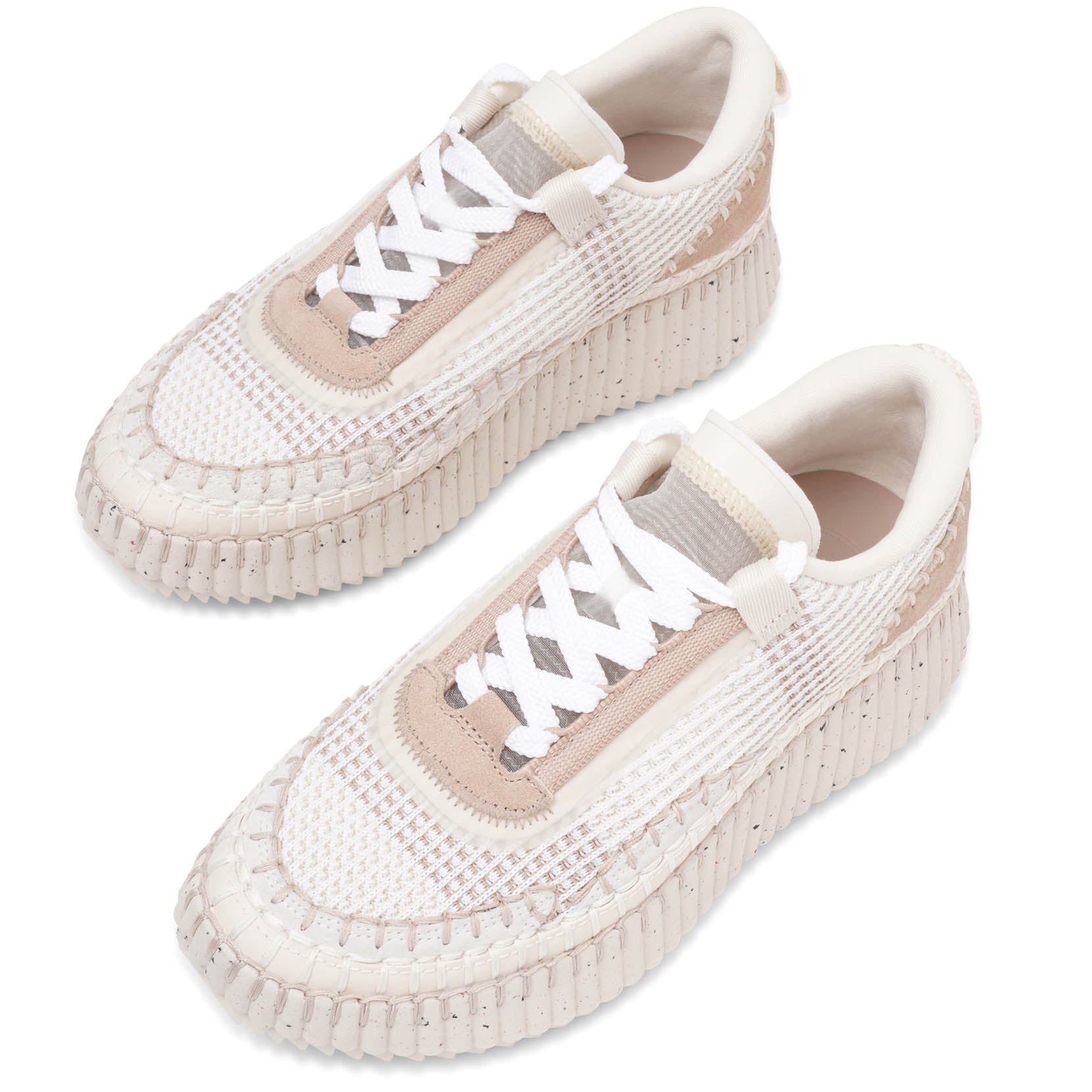 Nama beige mesh sneakers