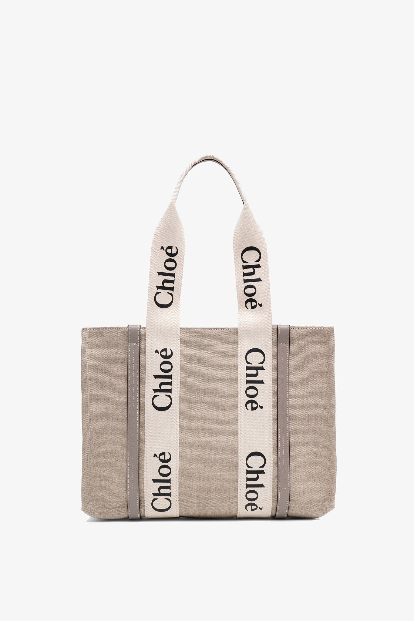 Woody medium grey canvas bag