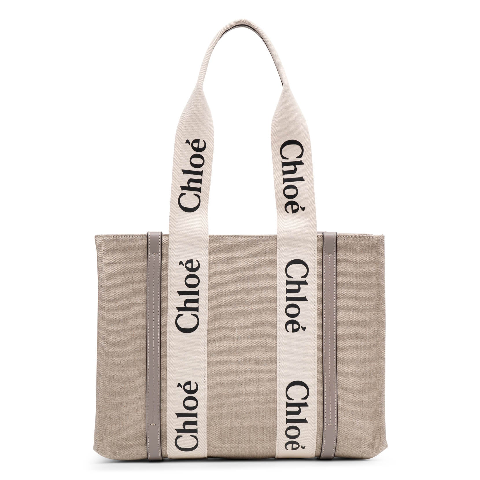 Woody medium grey canvas bag