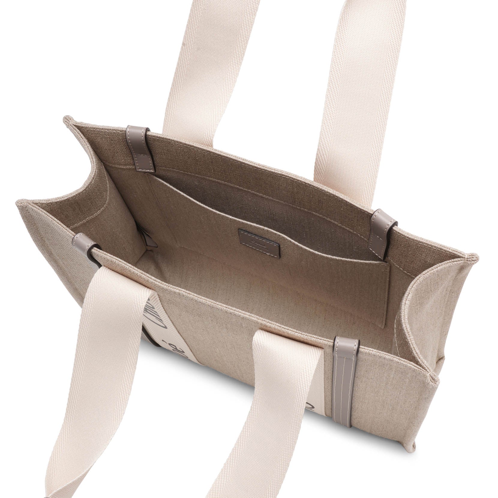 Woody medium grey canvas bag