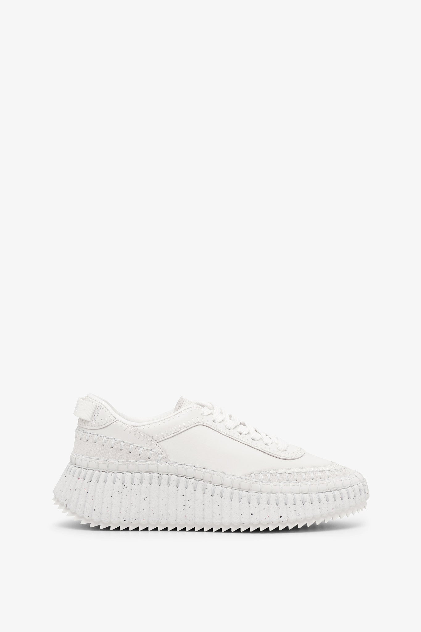 Nama white leather sneakers