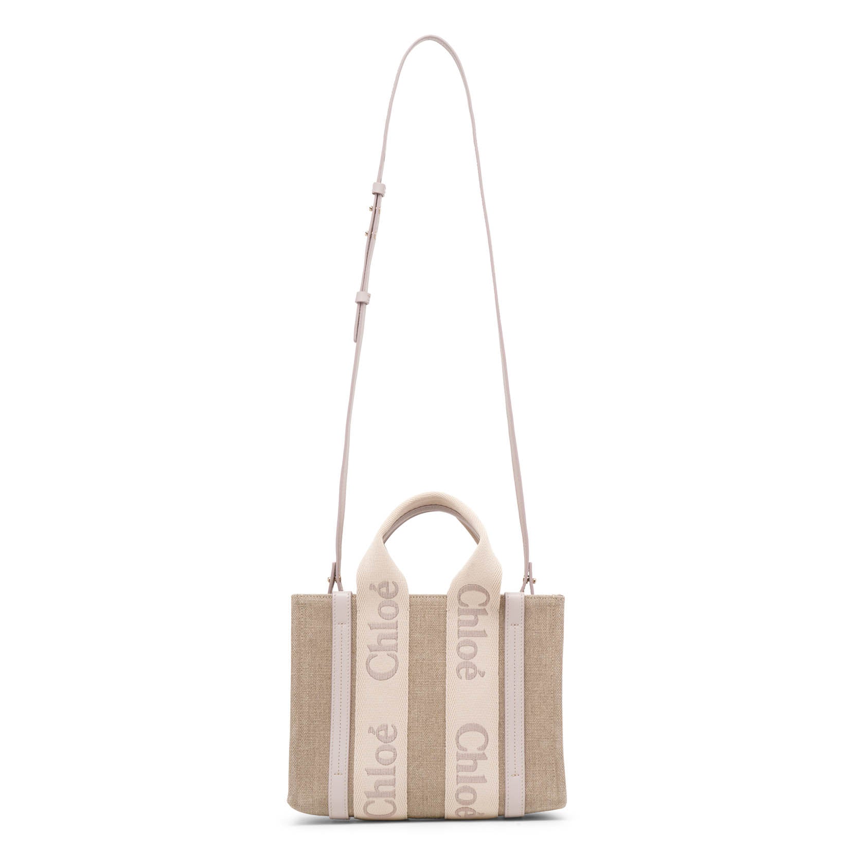 Woody wild grey small tote bag