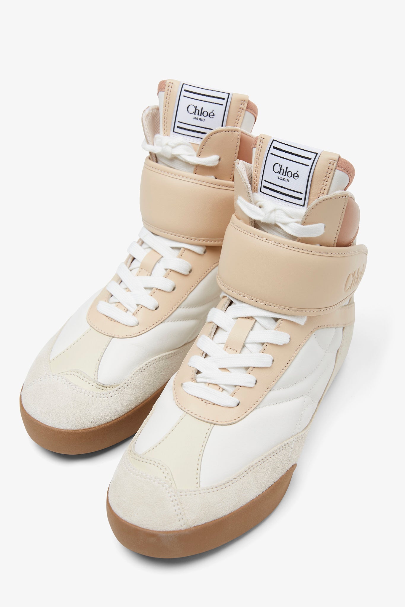 Chloé Kick high-top leather sneakers