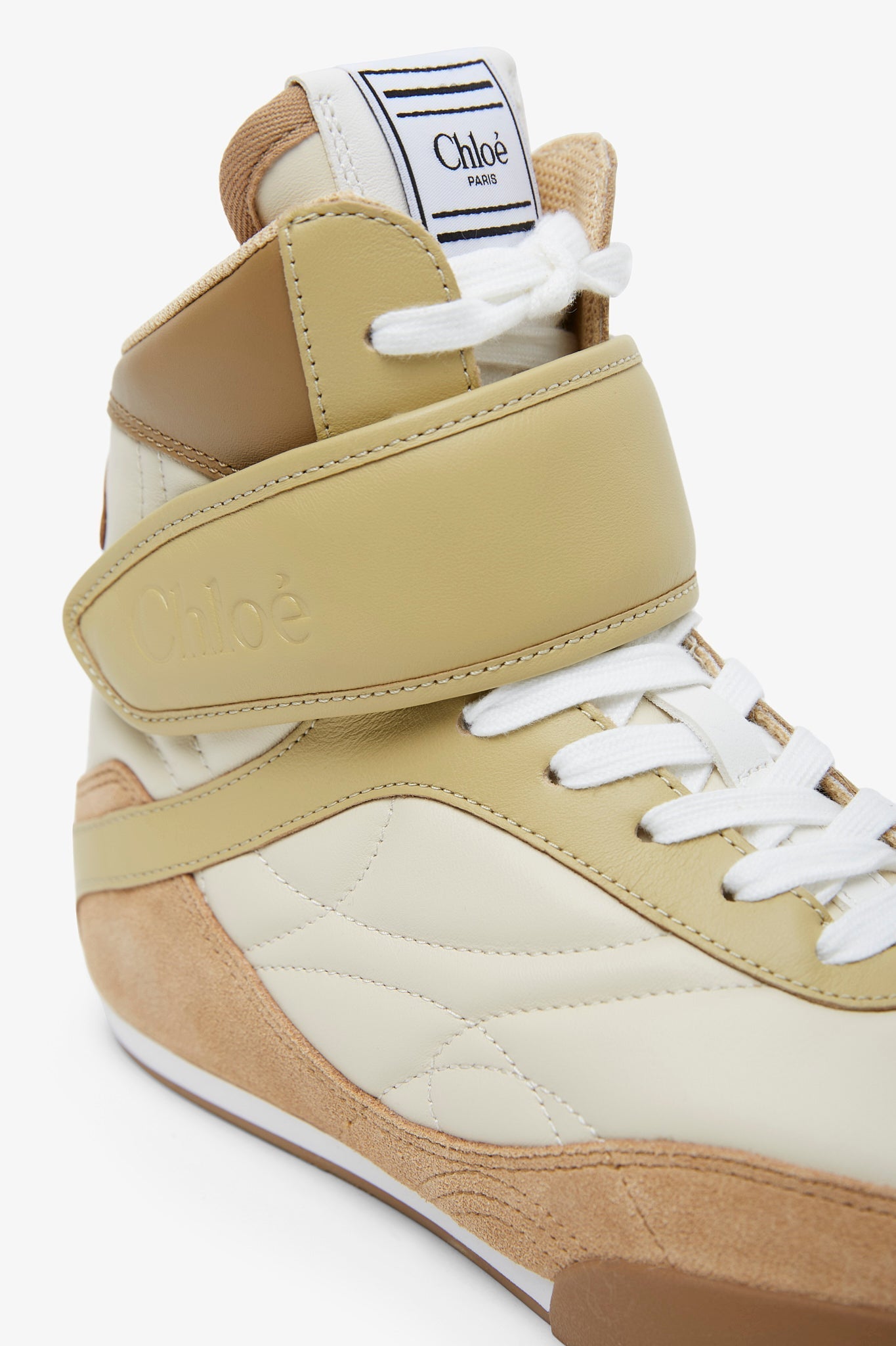 Chloé Kick high-top leather sneakers