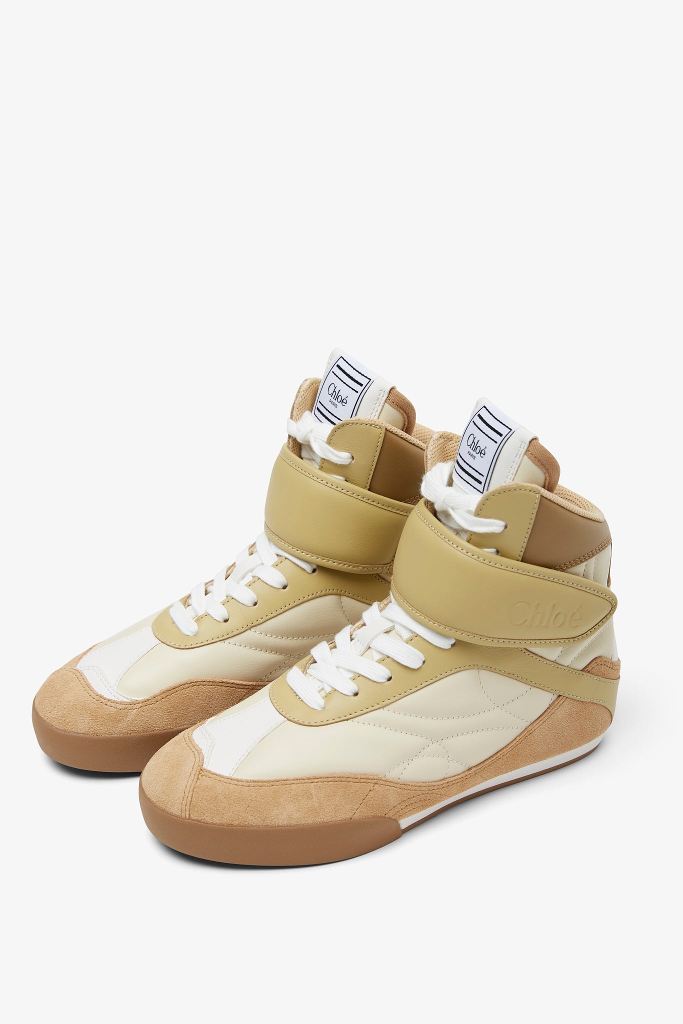 Chloé Kick high-top leather sneakers