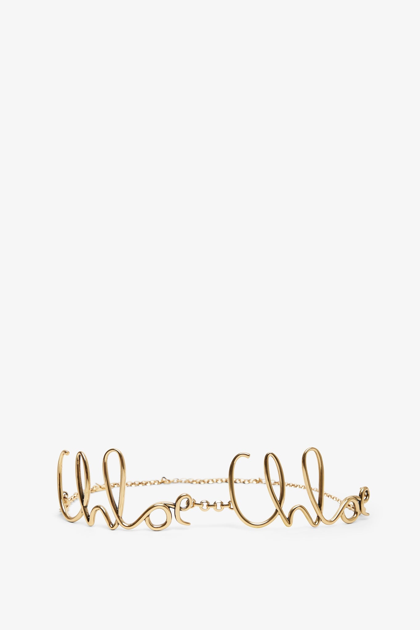 Chloé Iconic double chain belt