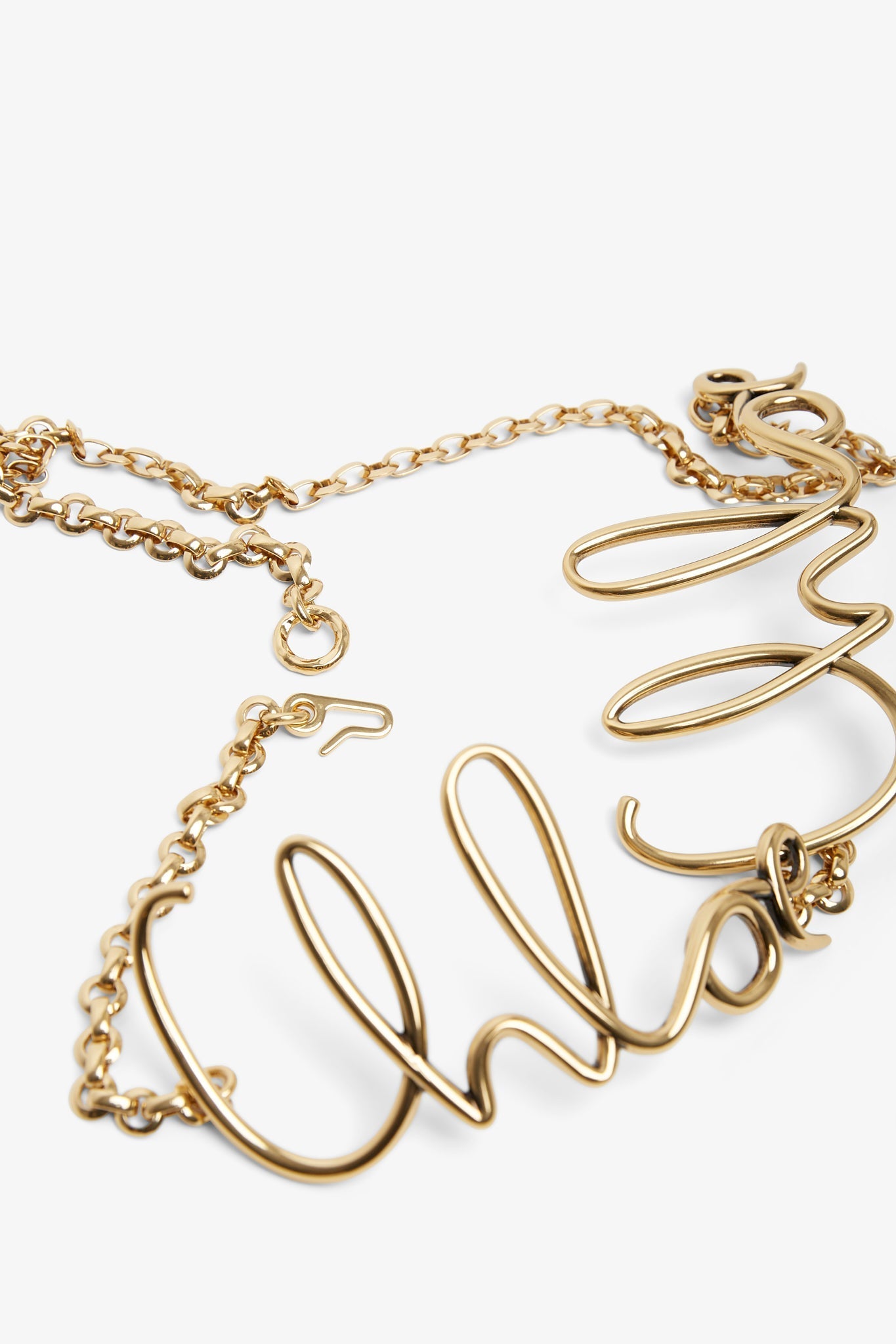 Chloé Iconic double chain belt