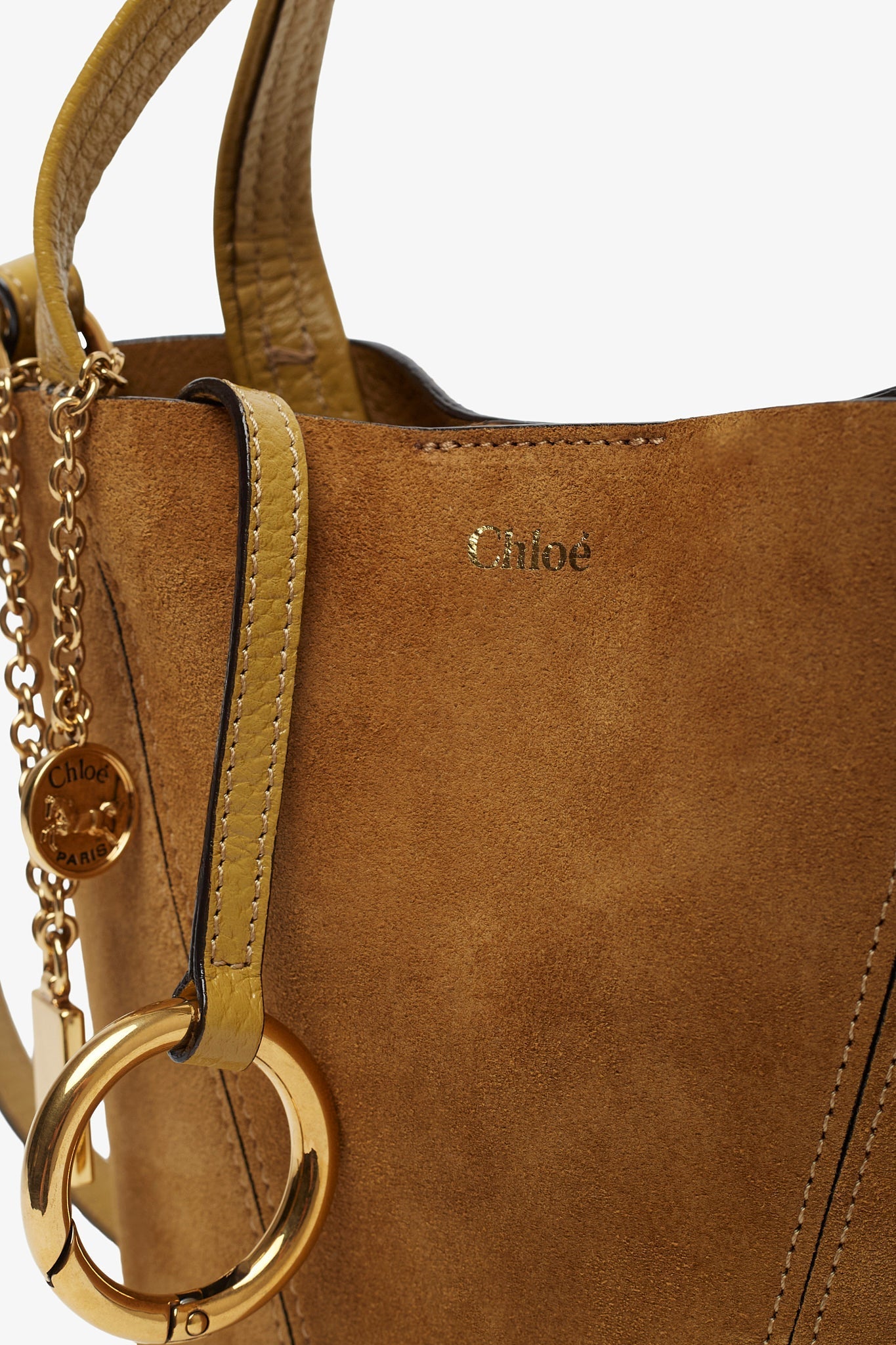 Chloe spinn small khaki bag