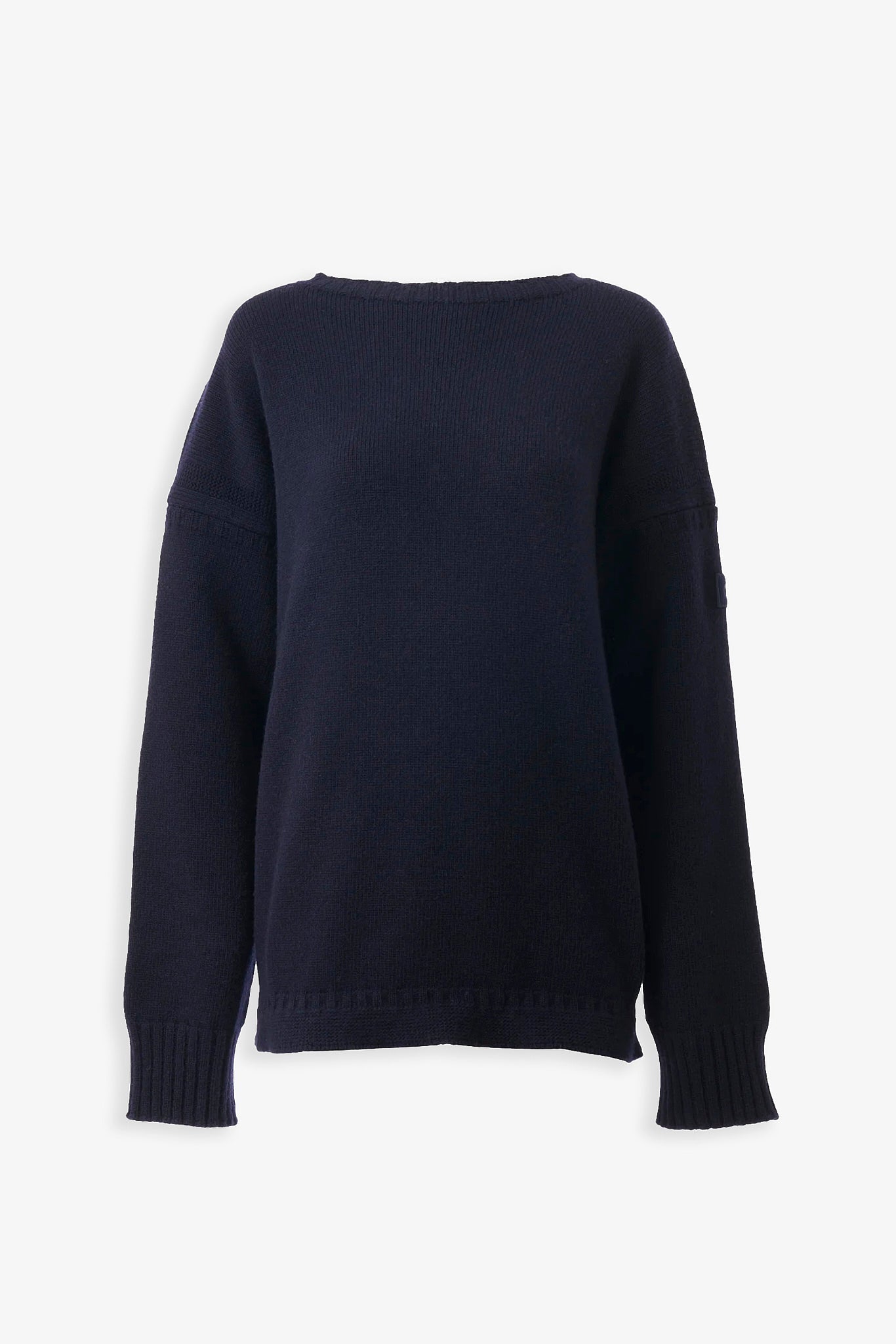 Navy knit jumper