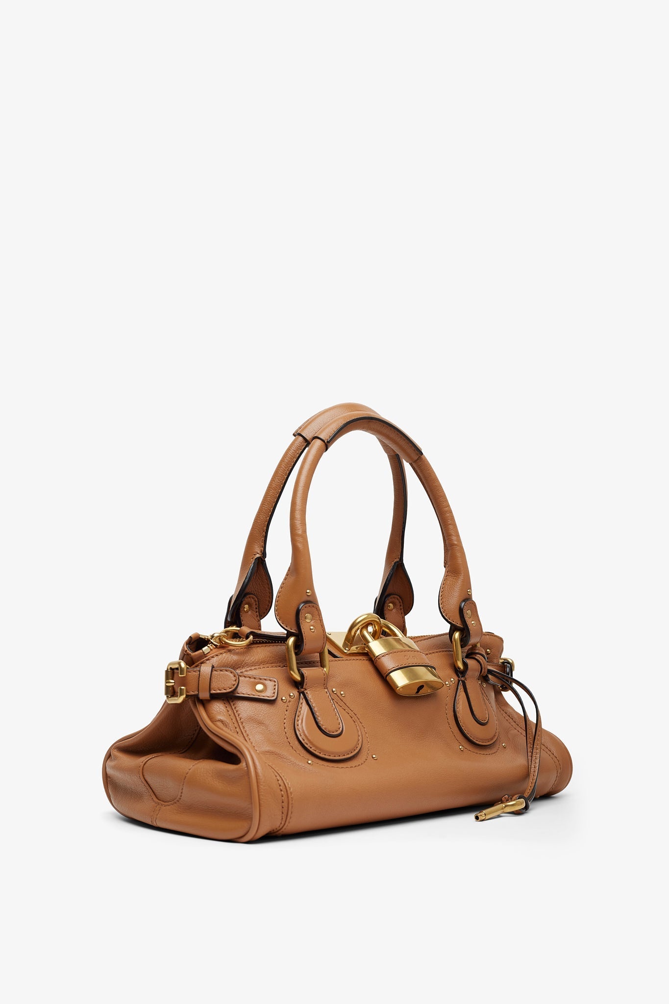 Paddington brown leather bag