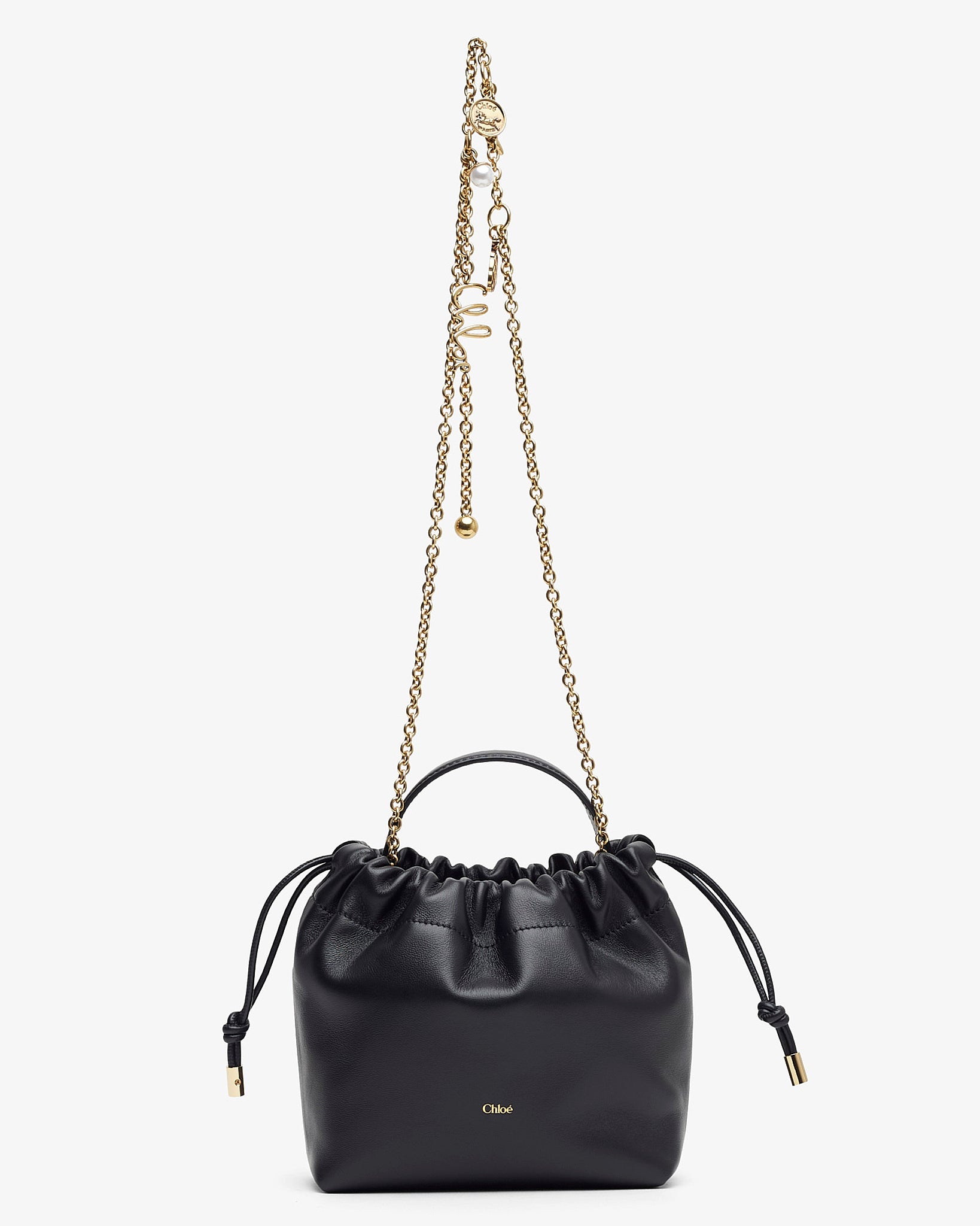 Chloe Icons mini black shoulder bag