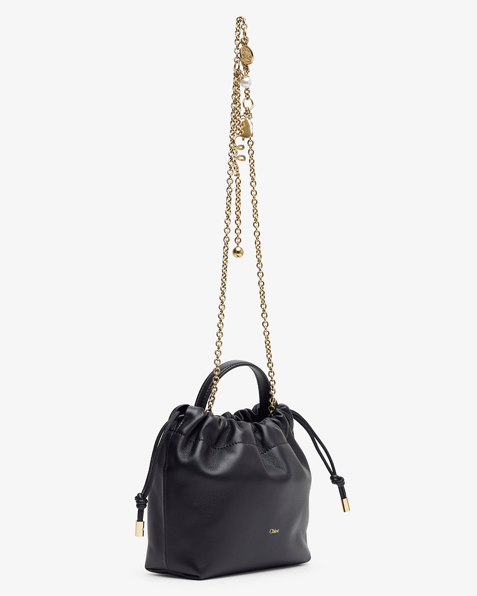 Chloe Icons mini black shoulder bag