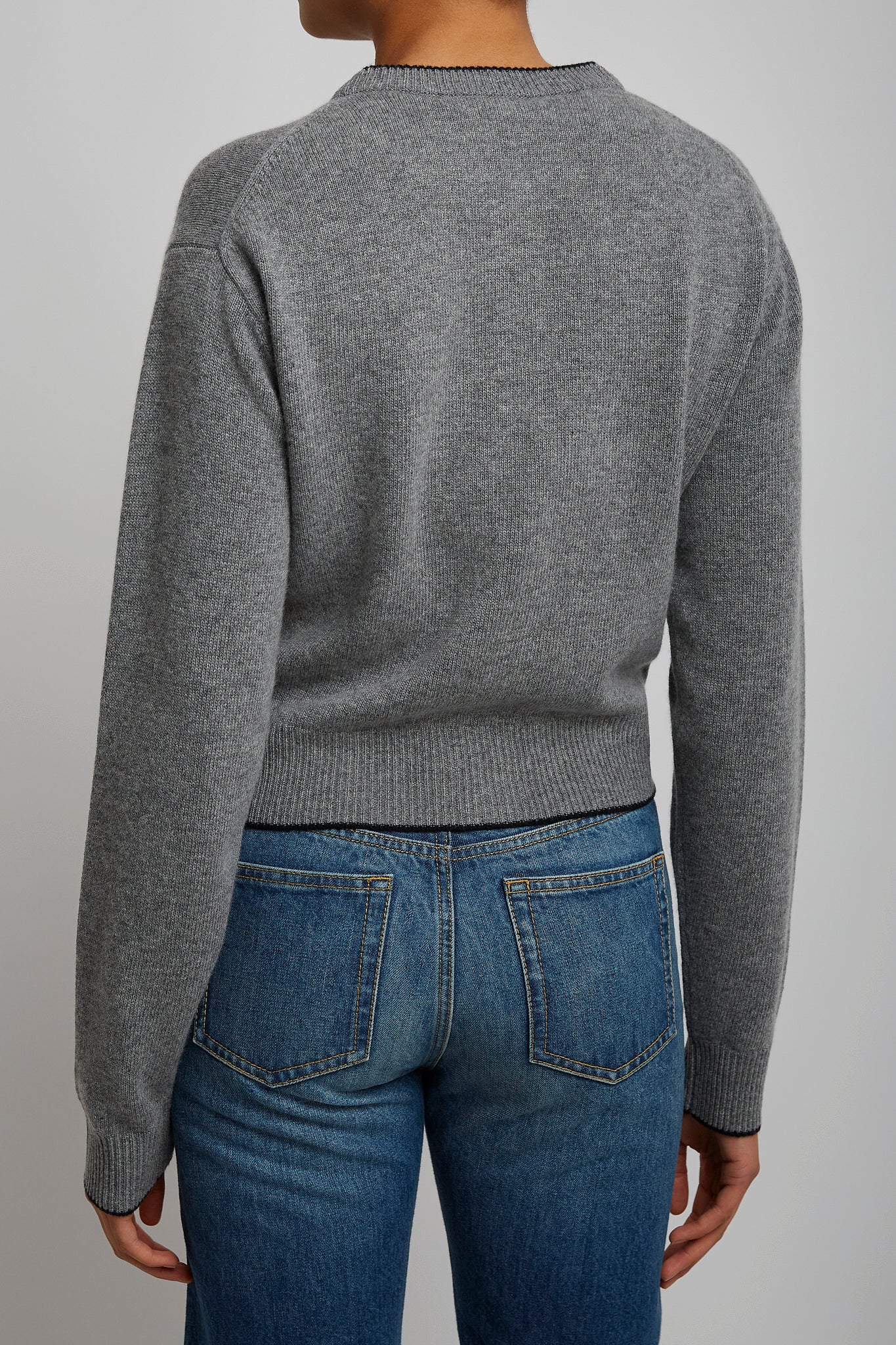 Divine grey knitted cardigan