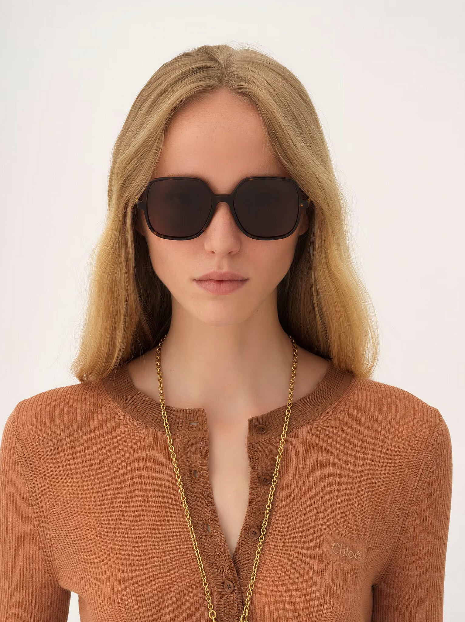 Judy L havana brown sunglasses