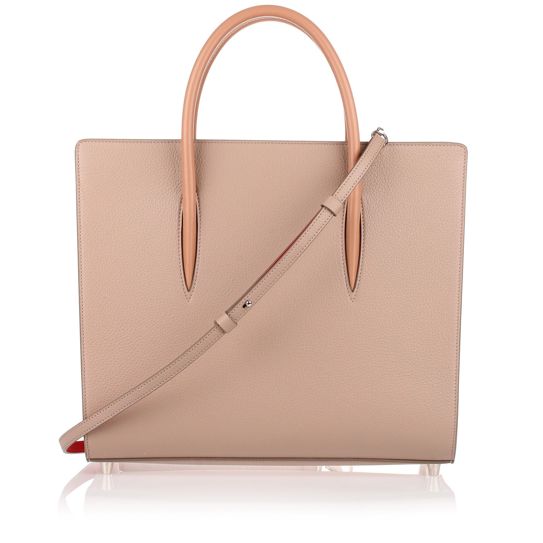 Paloma large cashmere leather tote