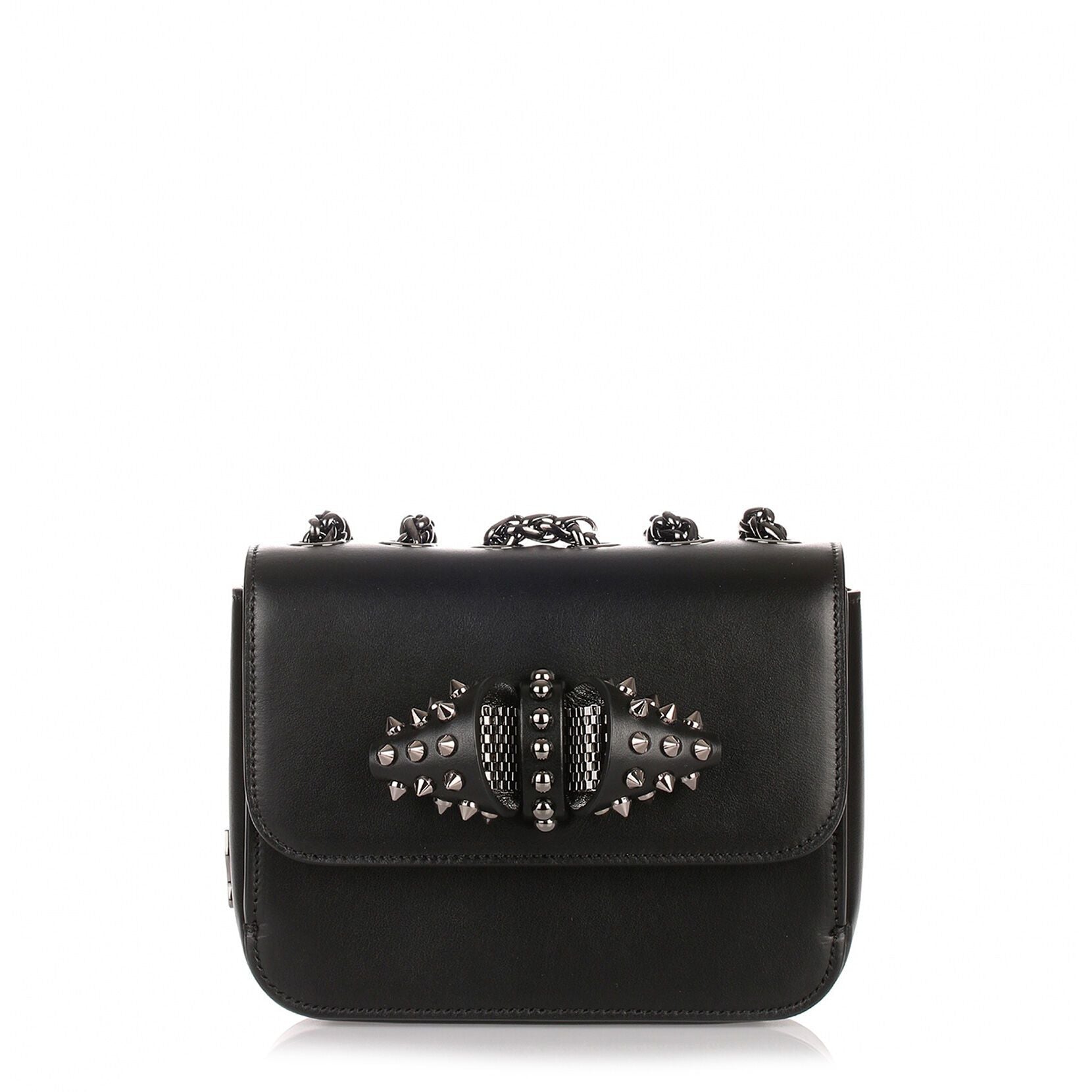 Sweet Charity baby black leather bag