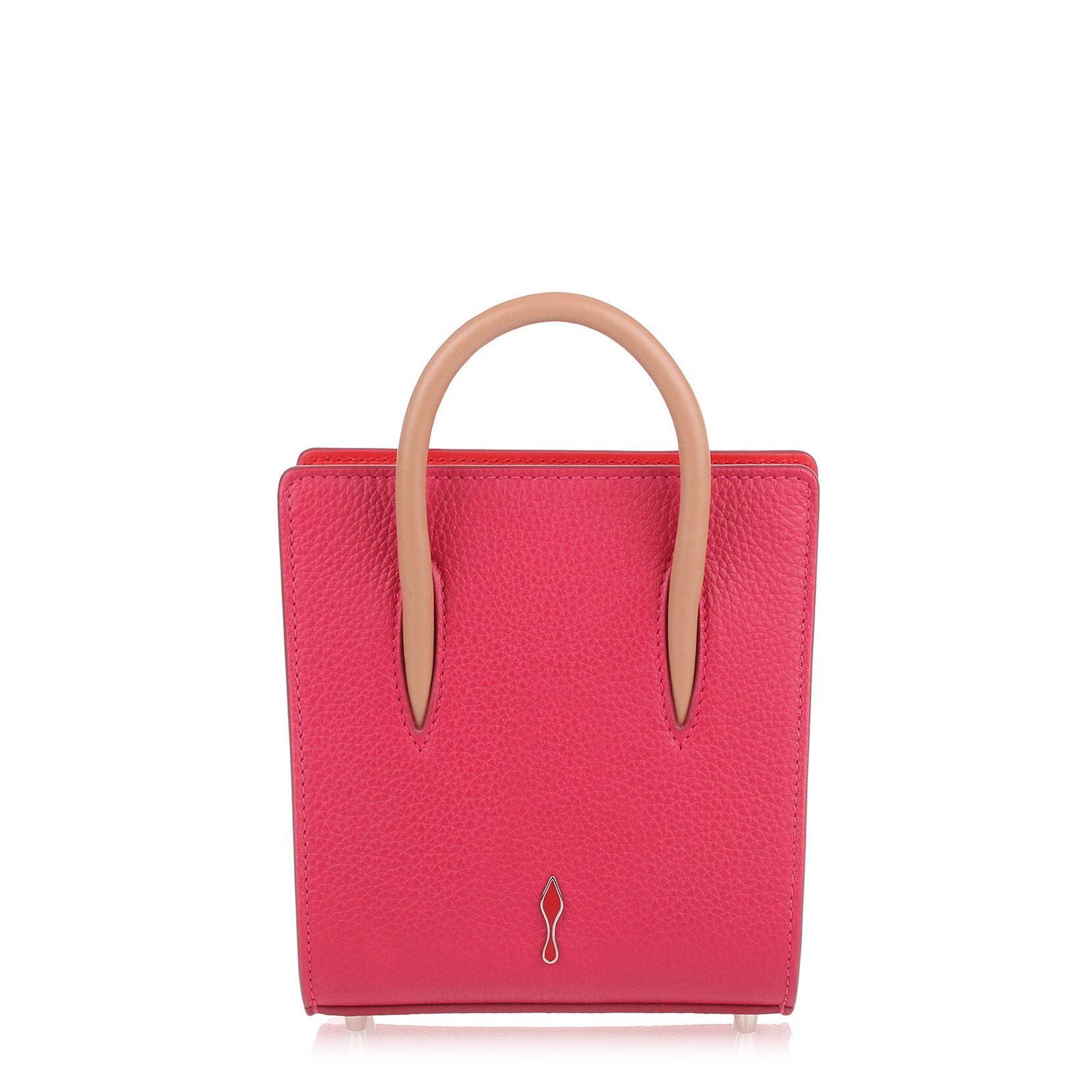 Paloma nano pink leather mini bag