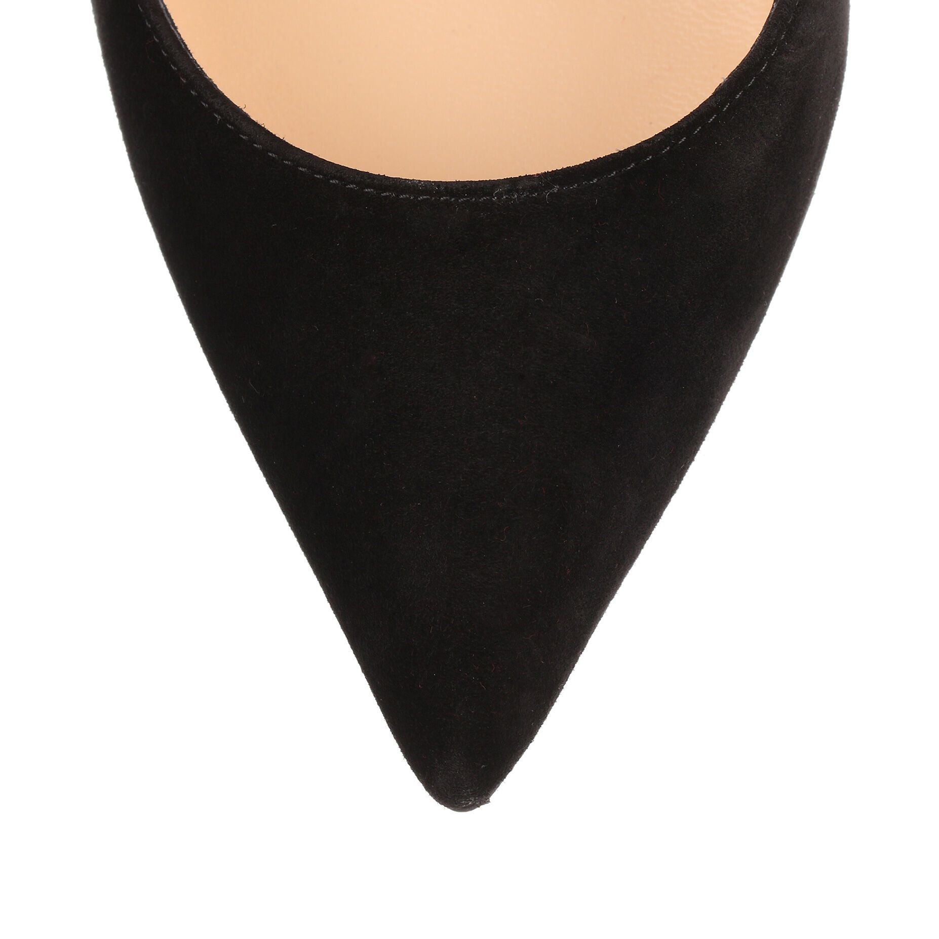 Victorina 100 black suede pump
