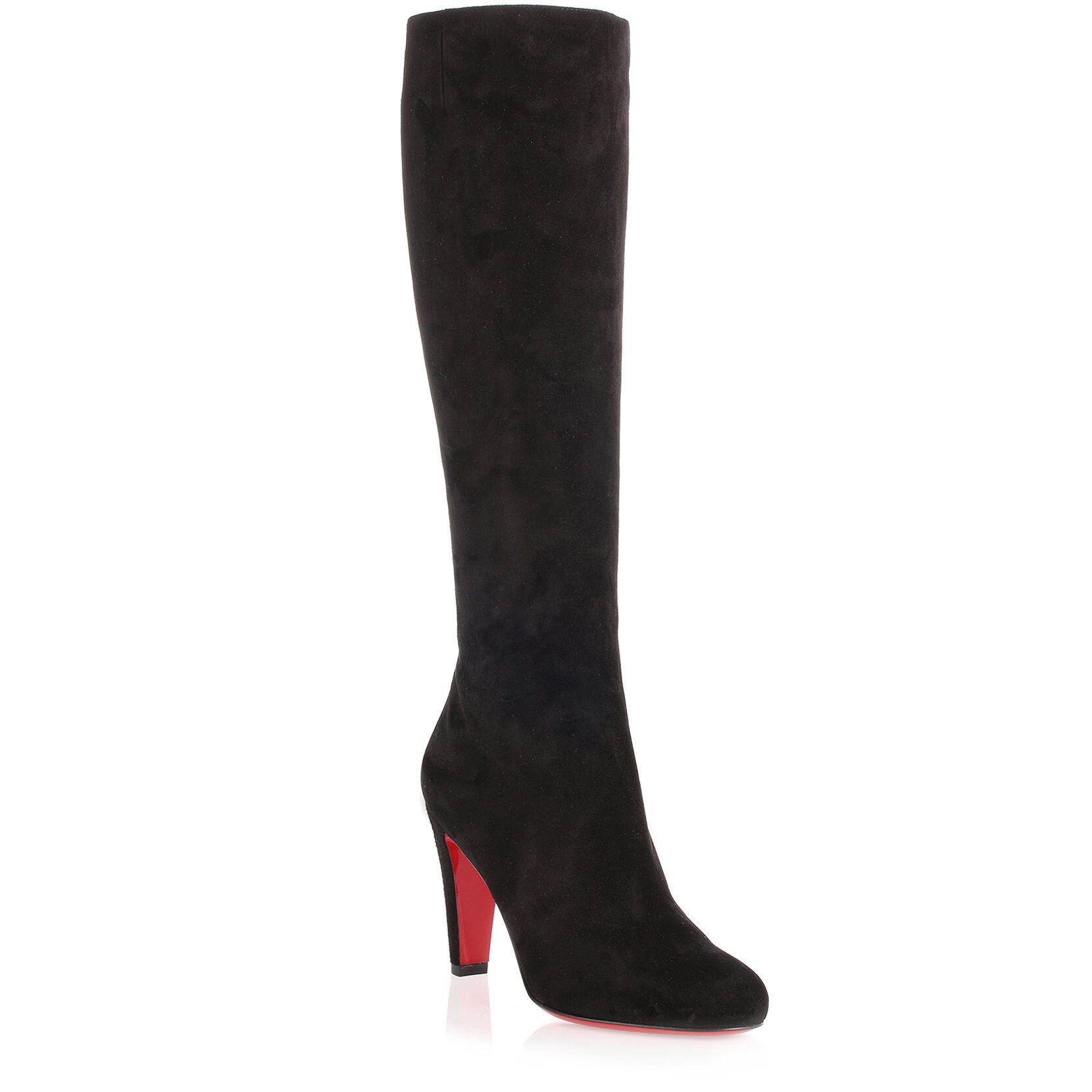 Babefifa 85 black suede knee boot