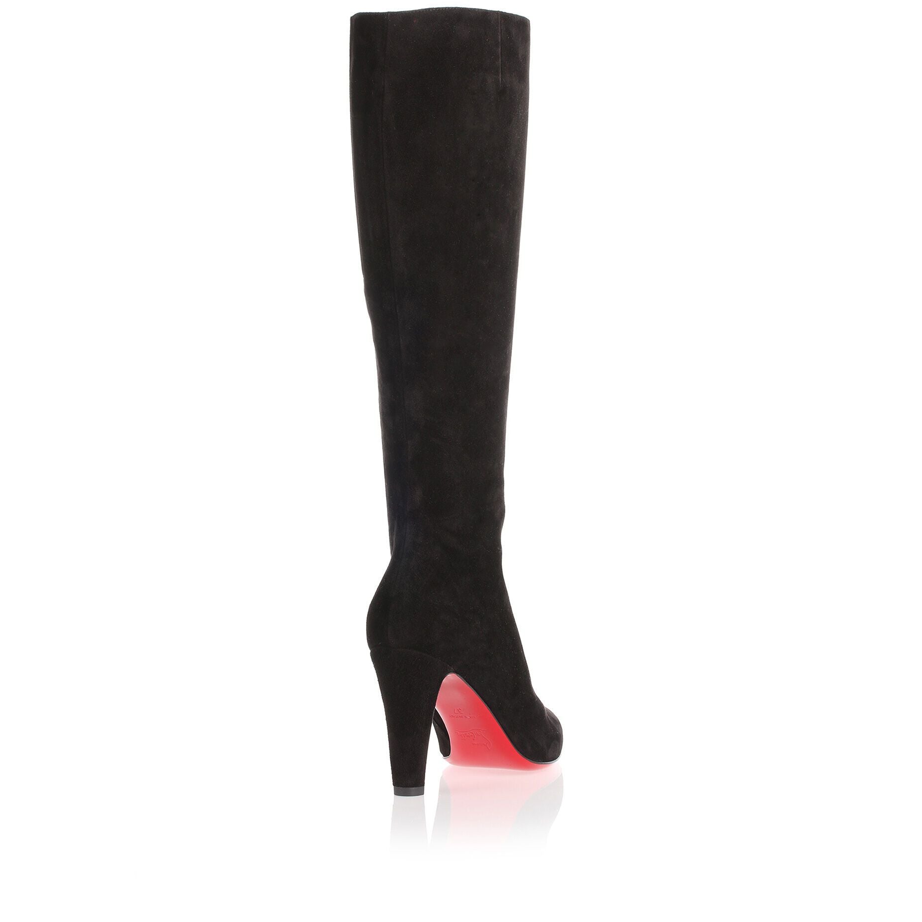 Babefifa 85 black suede knee boot