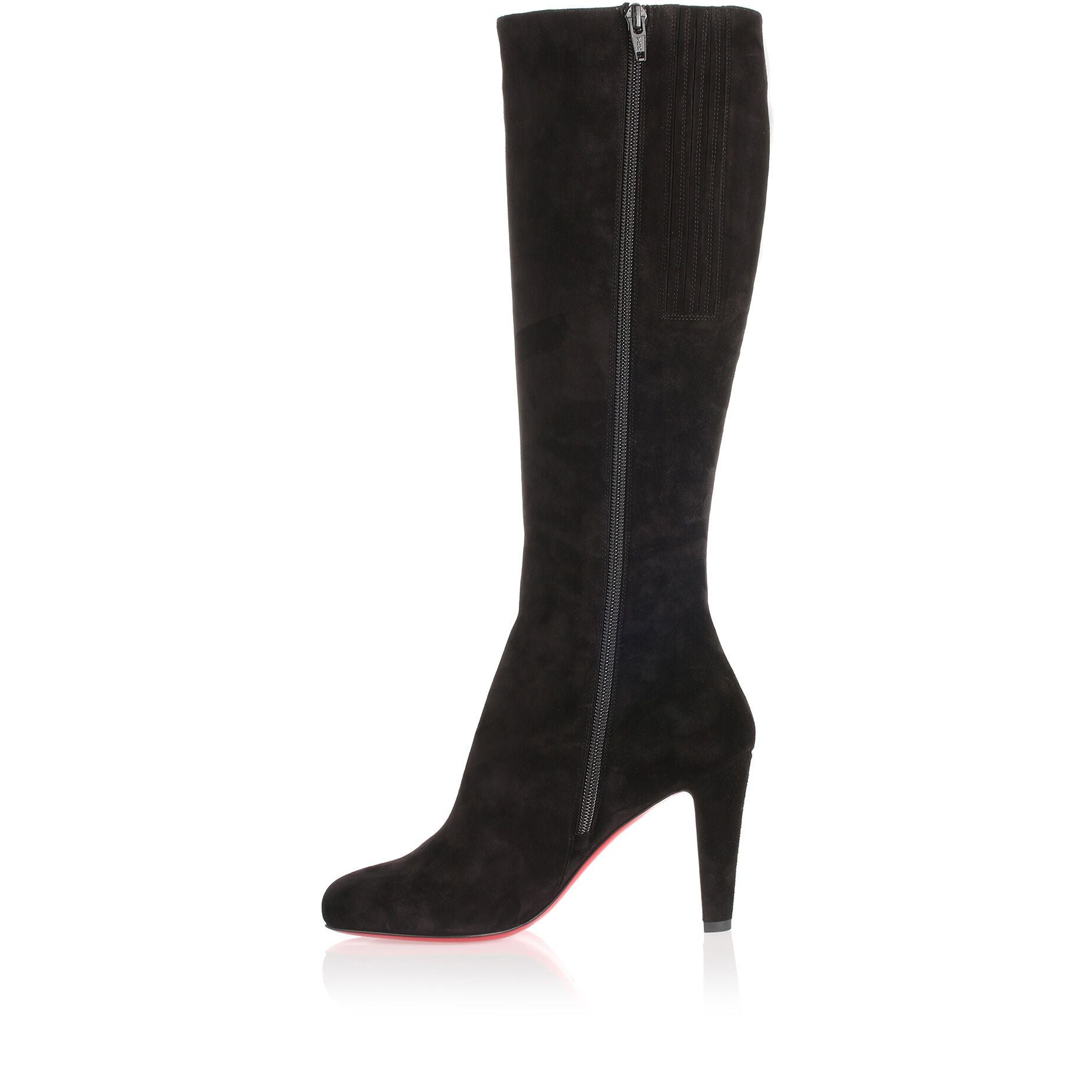 Babefifa 85 black suede knee boot