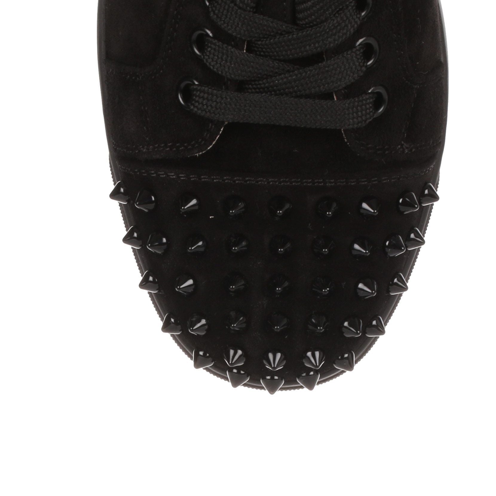 Louis Junior Spikes black suede sneaker