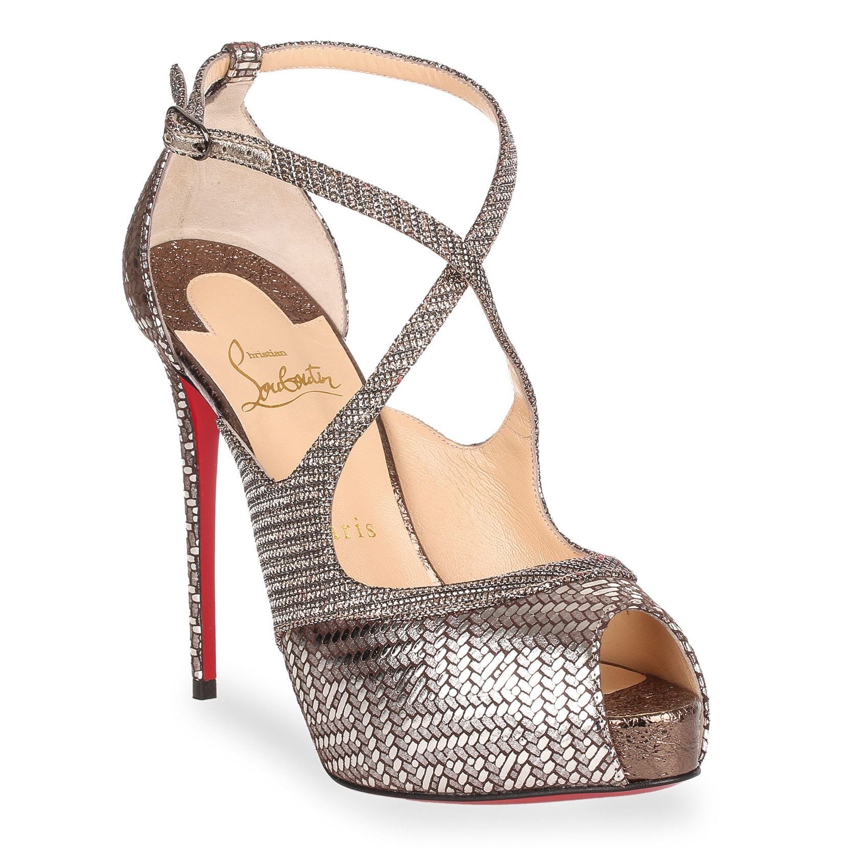 Mira Bella 120 metallic sandal