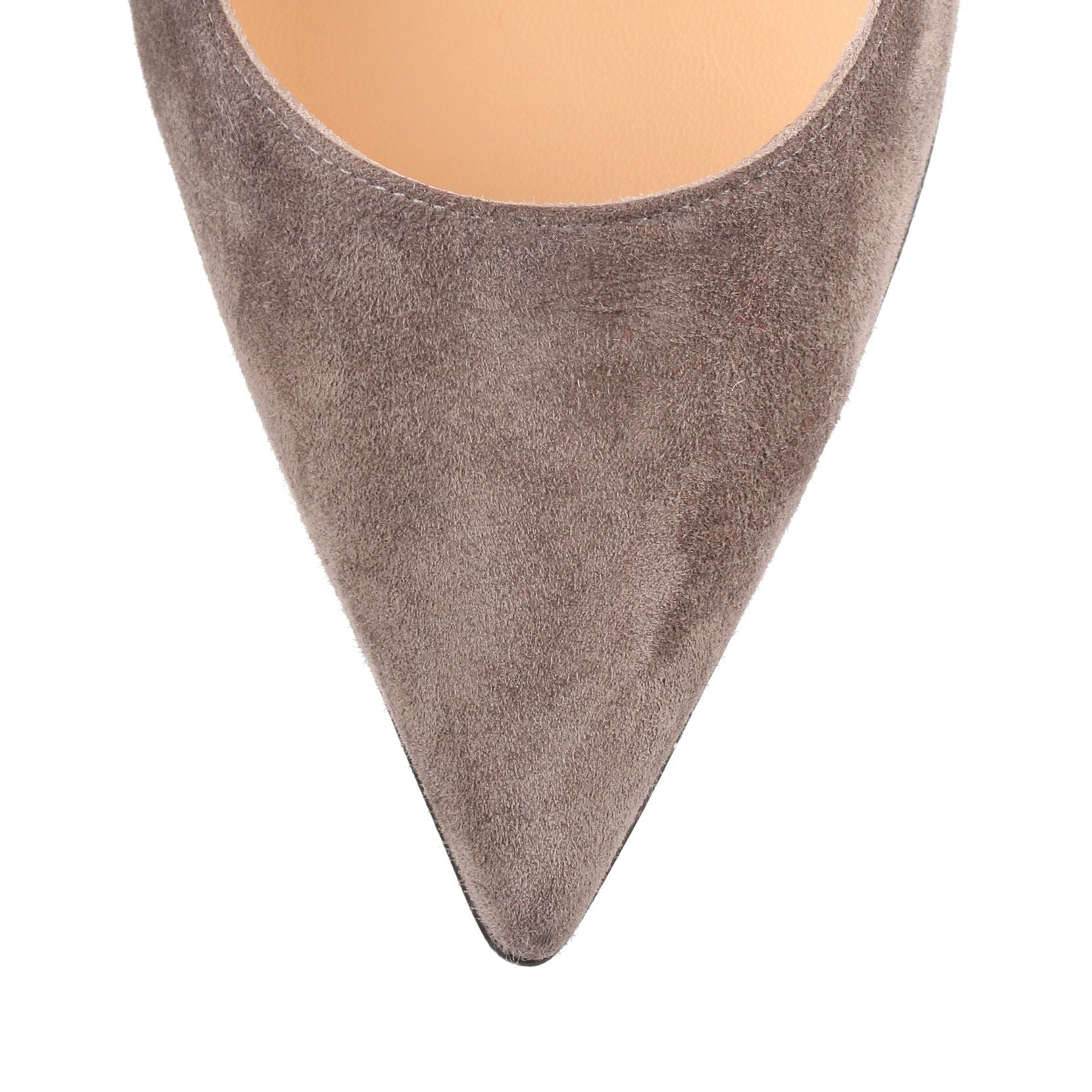 Decoltish 85 grey suede pump