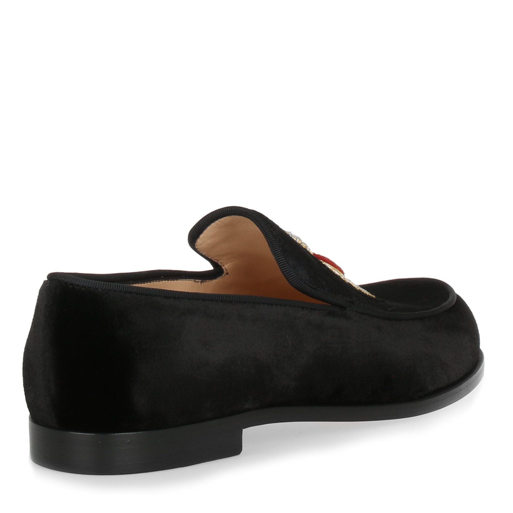 Perou Corazon velvet loafer