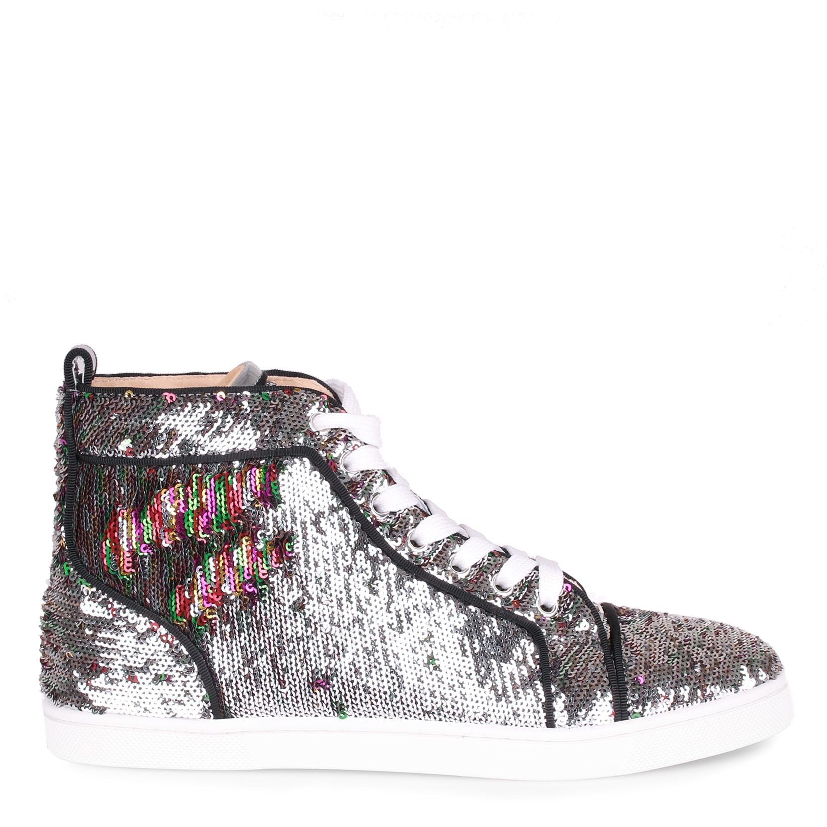 Bip Bip silver sequin sneaker