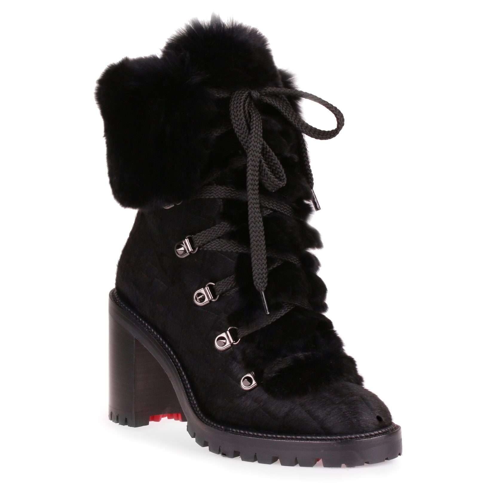 Fanny 70 black pony boot