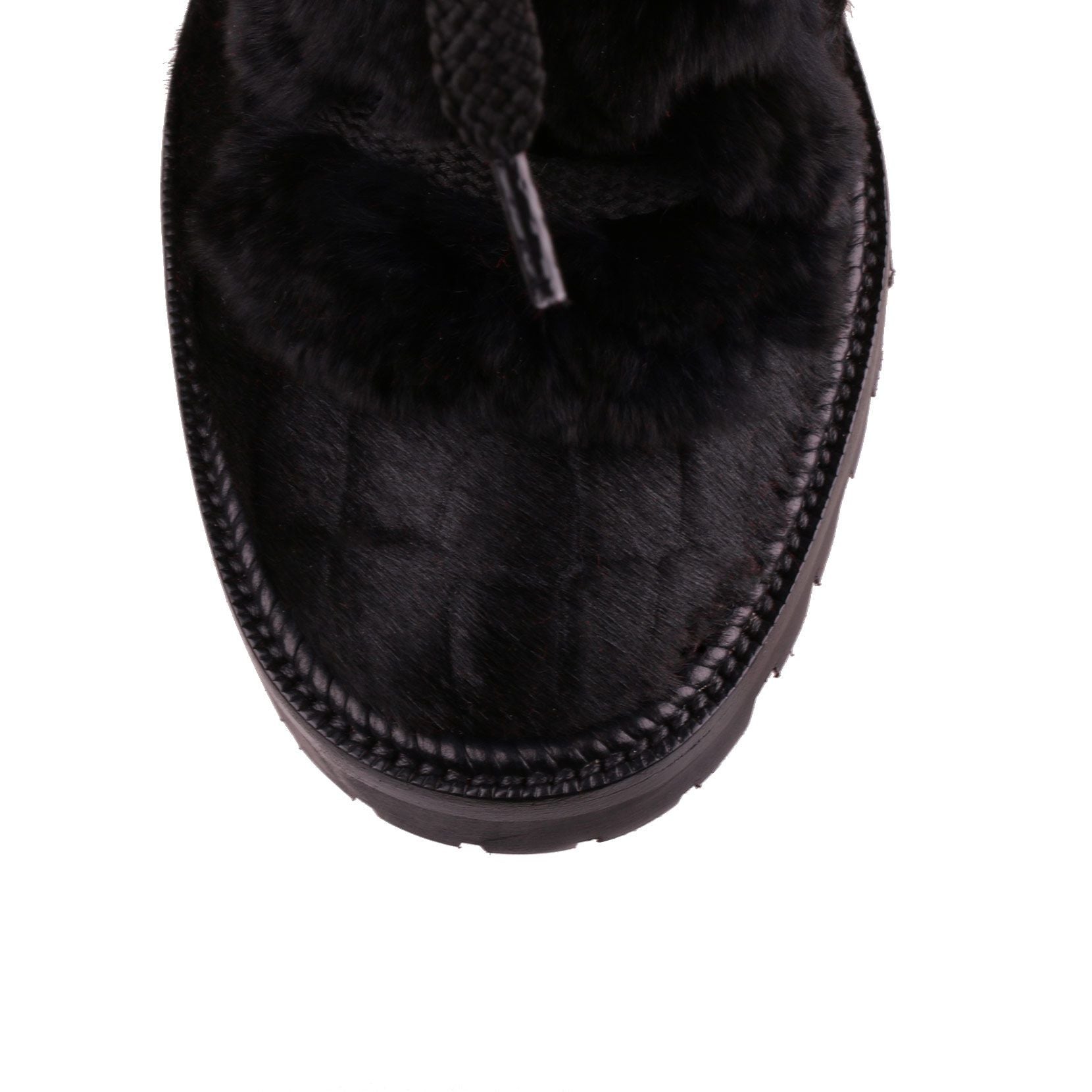Fanny 70 black pony boot