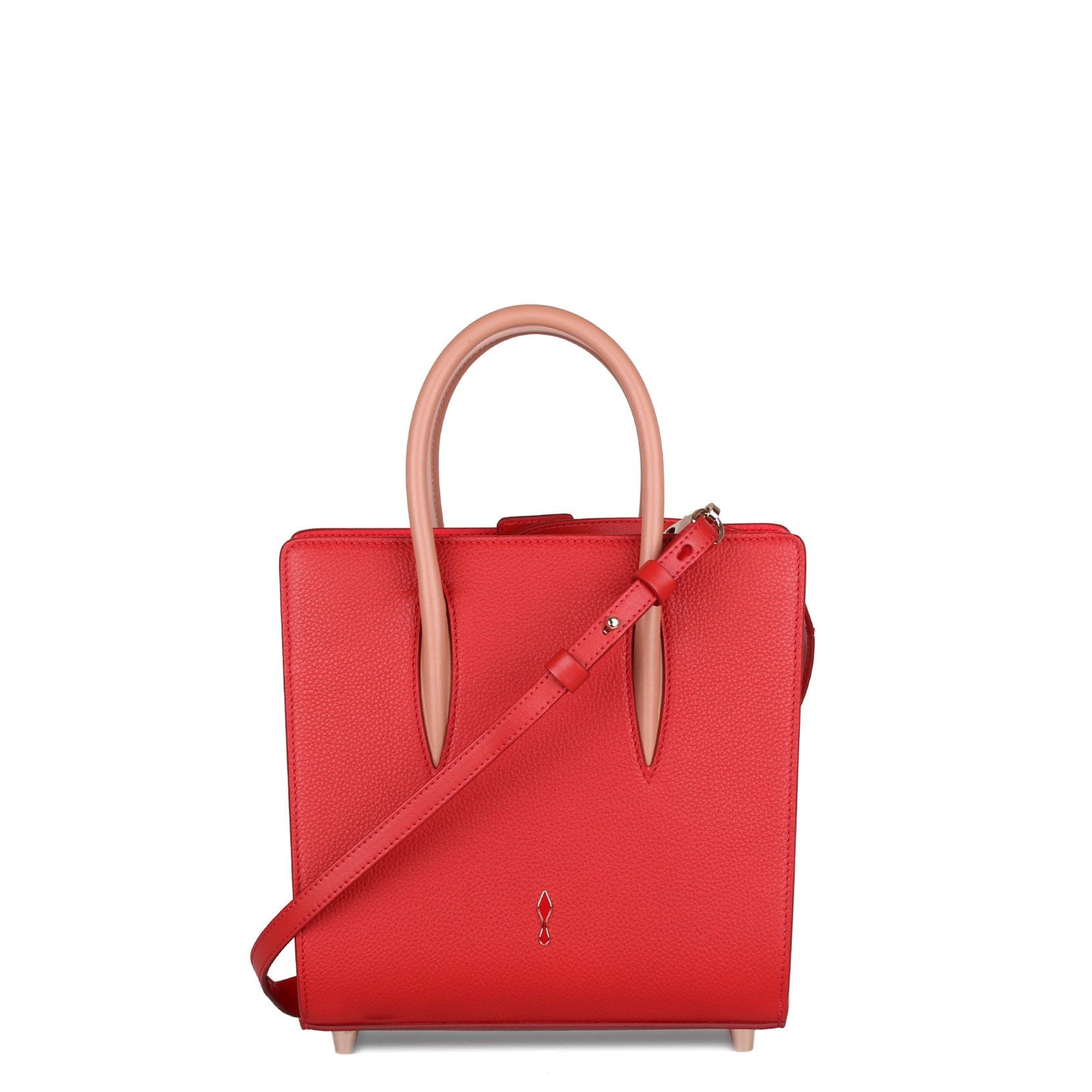 Paloma small red tote bag
