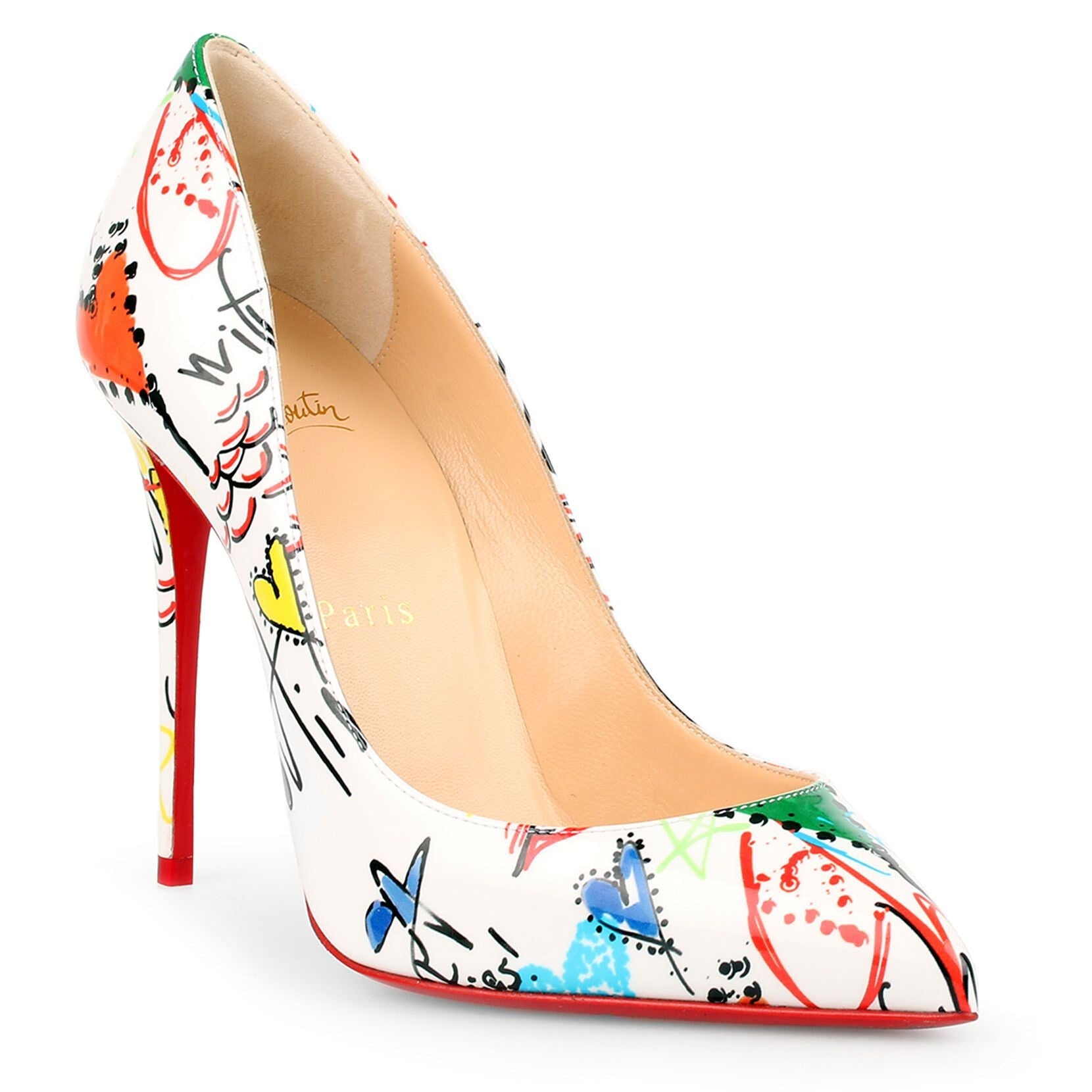 Pigalle Follies 100 patent loubitag pumps