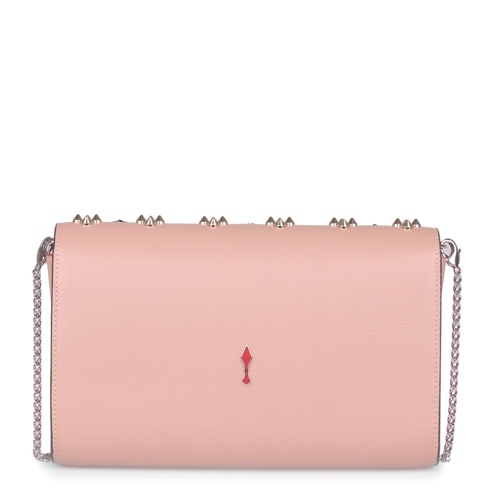 Paloma Loubinthesky beige clutch