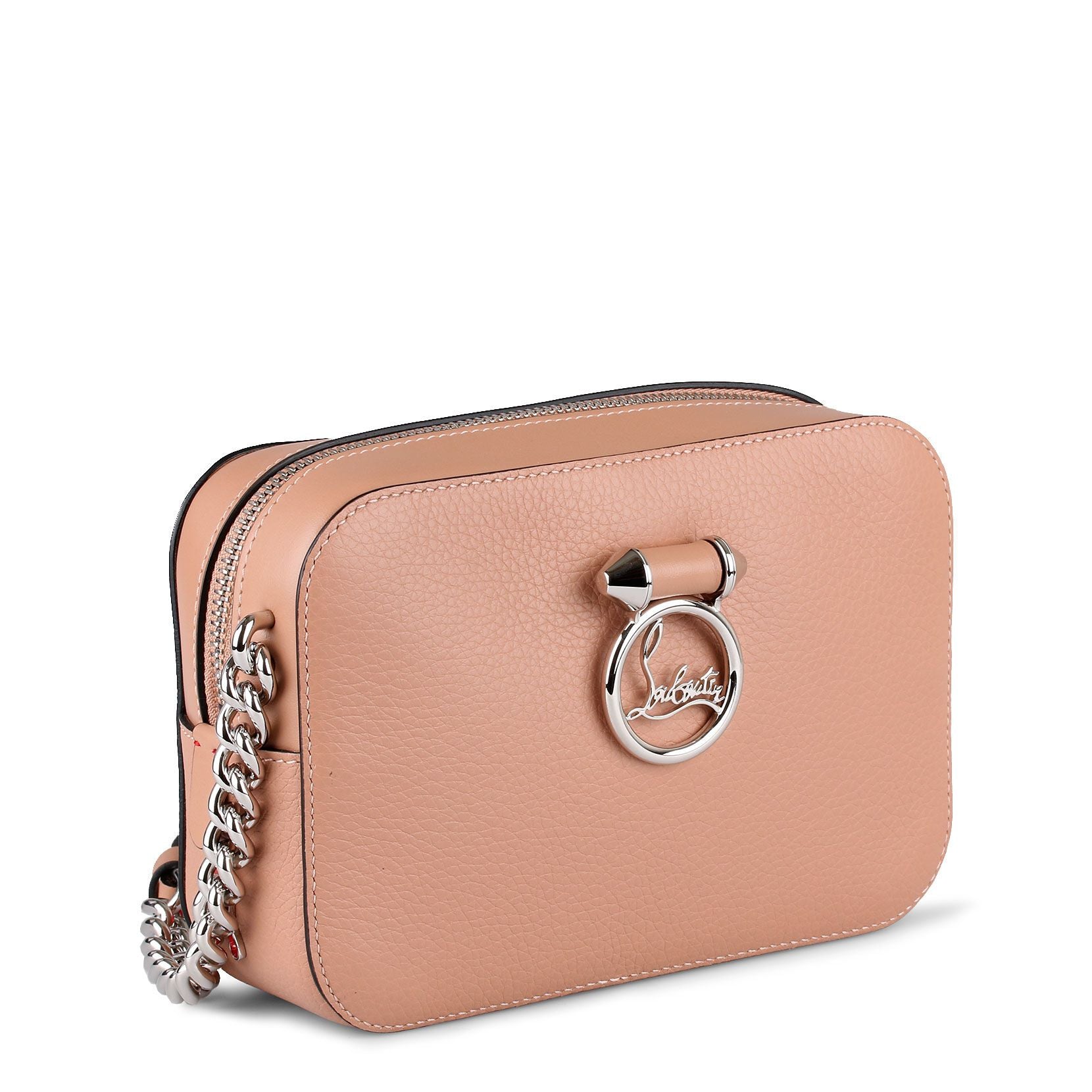 Rubylou mini beige leather bag