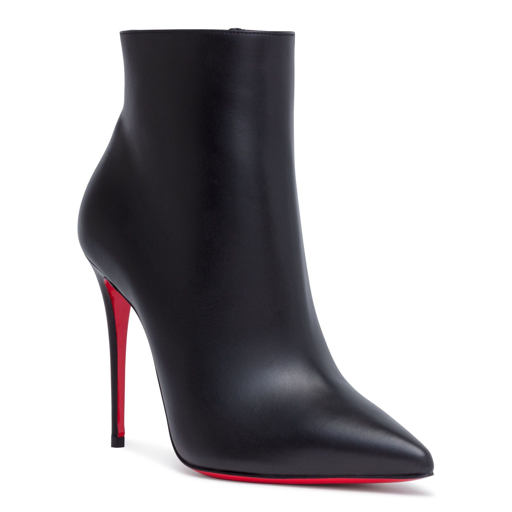 So Kate 100 black leather ankle boots