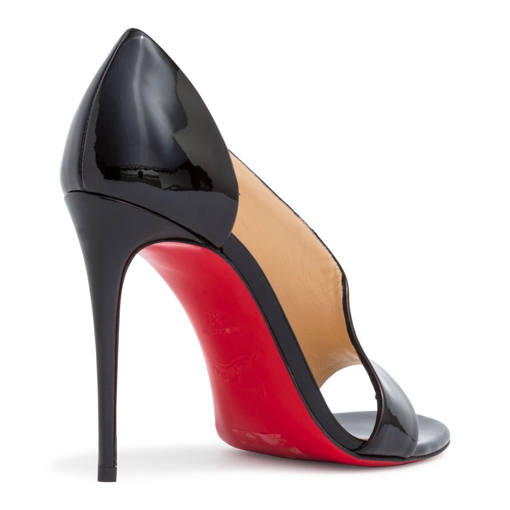 Phoebe 100 Black Patent Leather Pumps