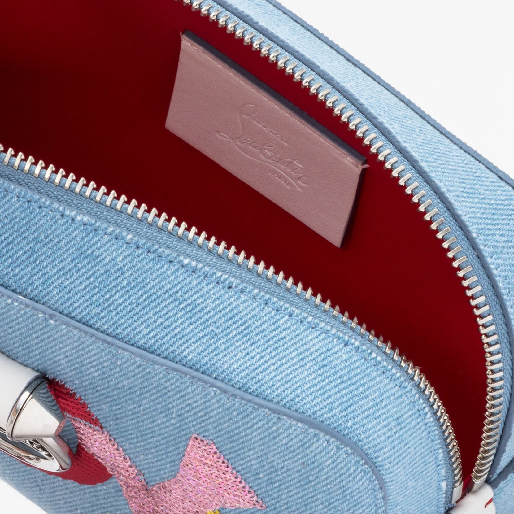 Rubylou mini denim shoulder bag