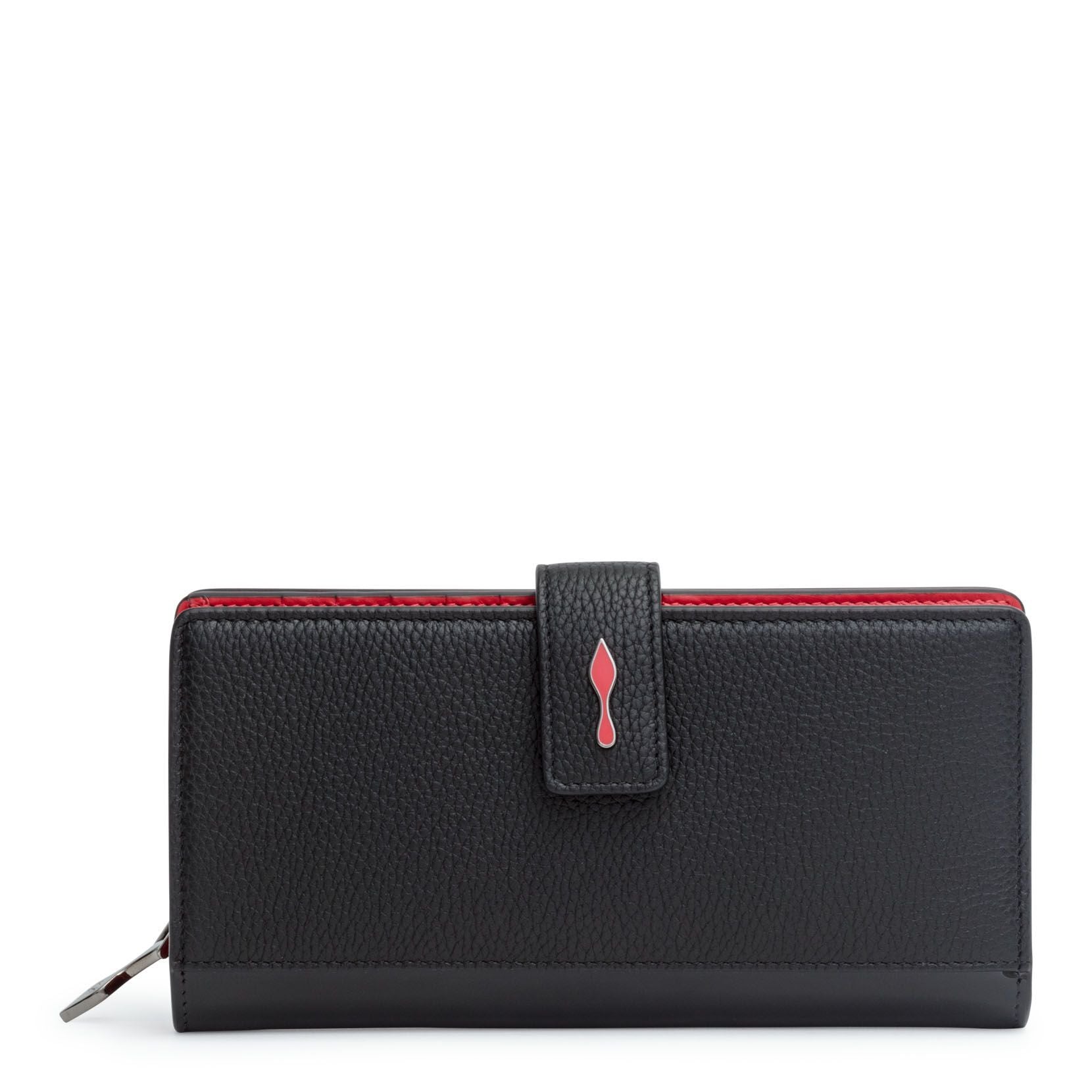 Paloma black leather wallet