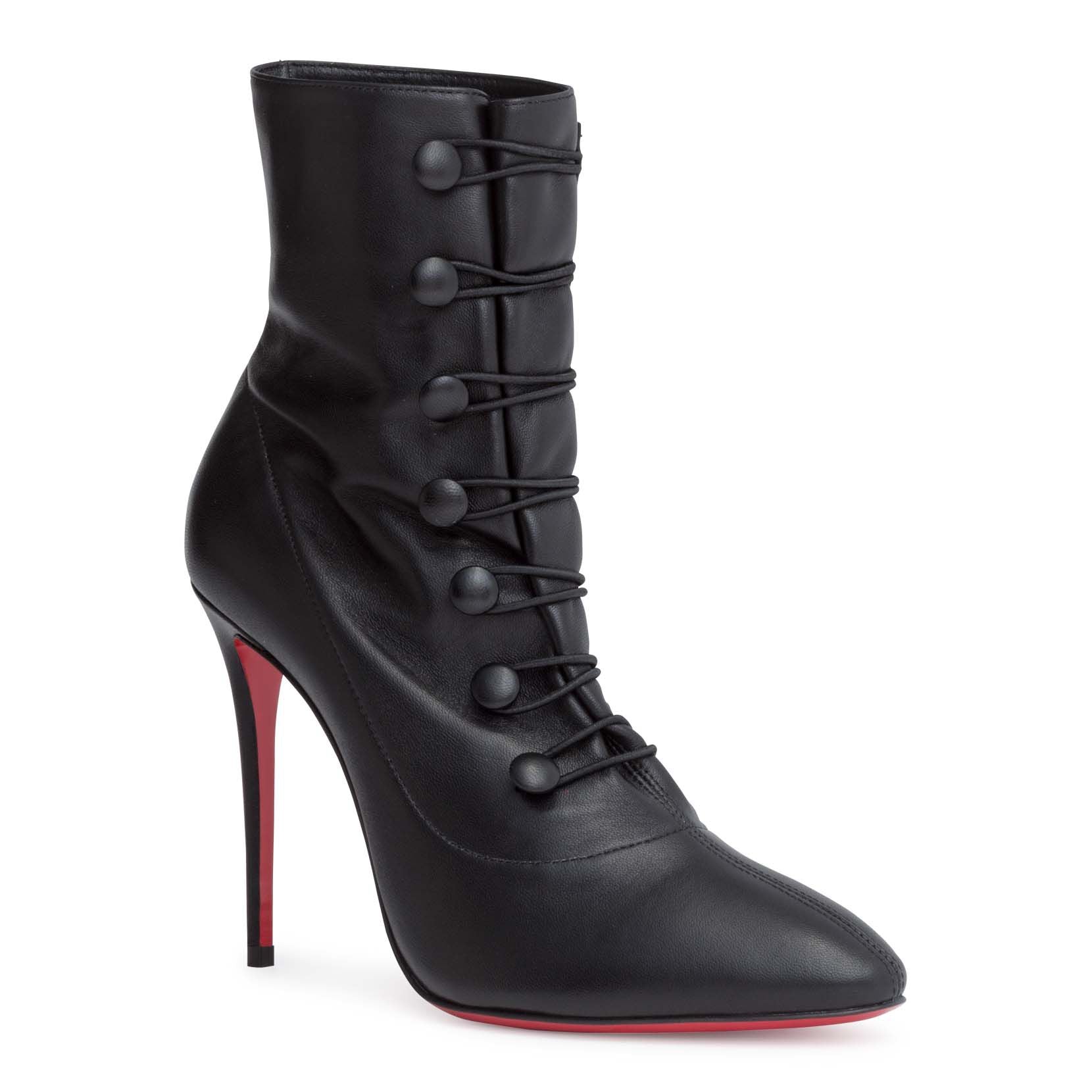 French Tutu 100 black booties