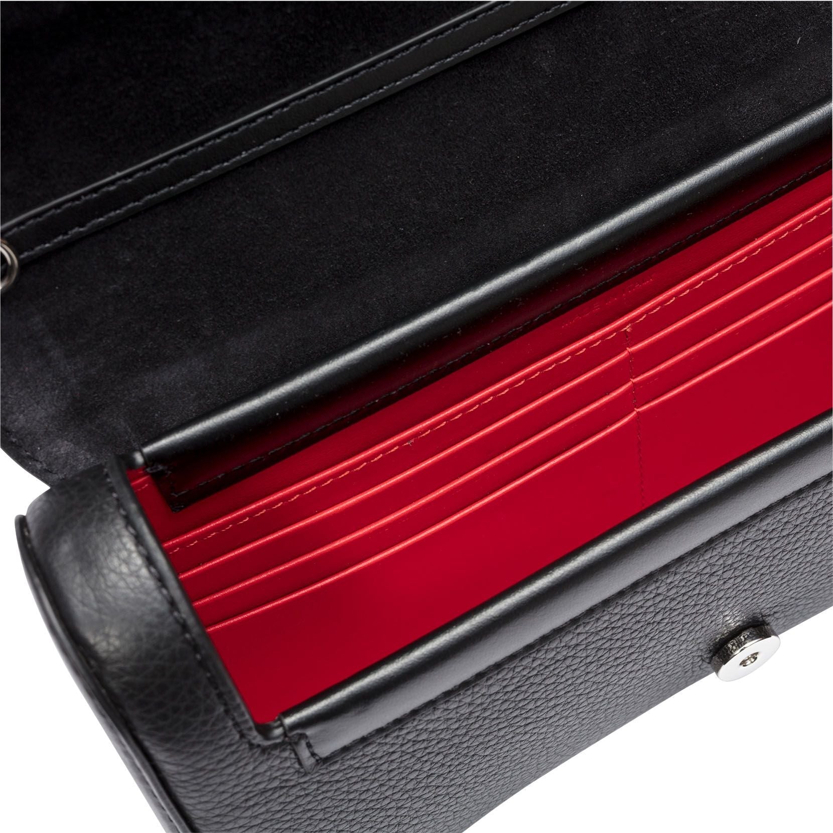 Rubylou black clutch